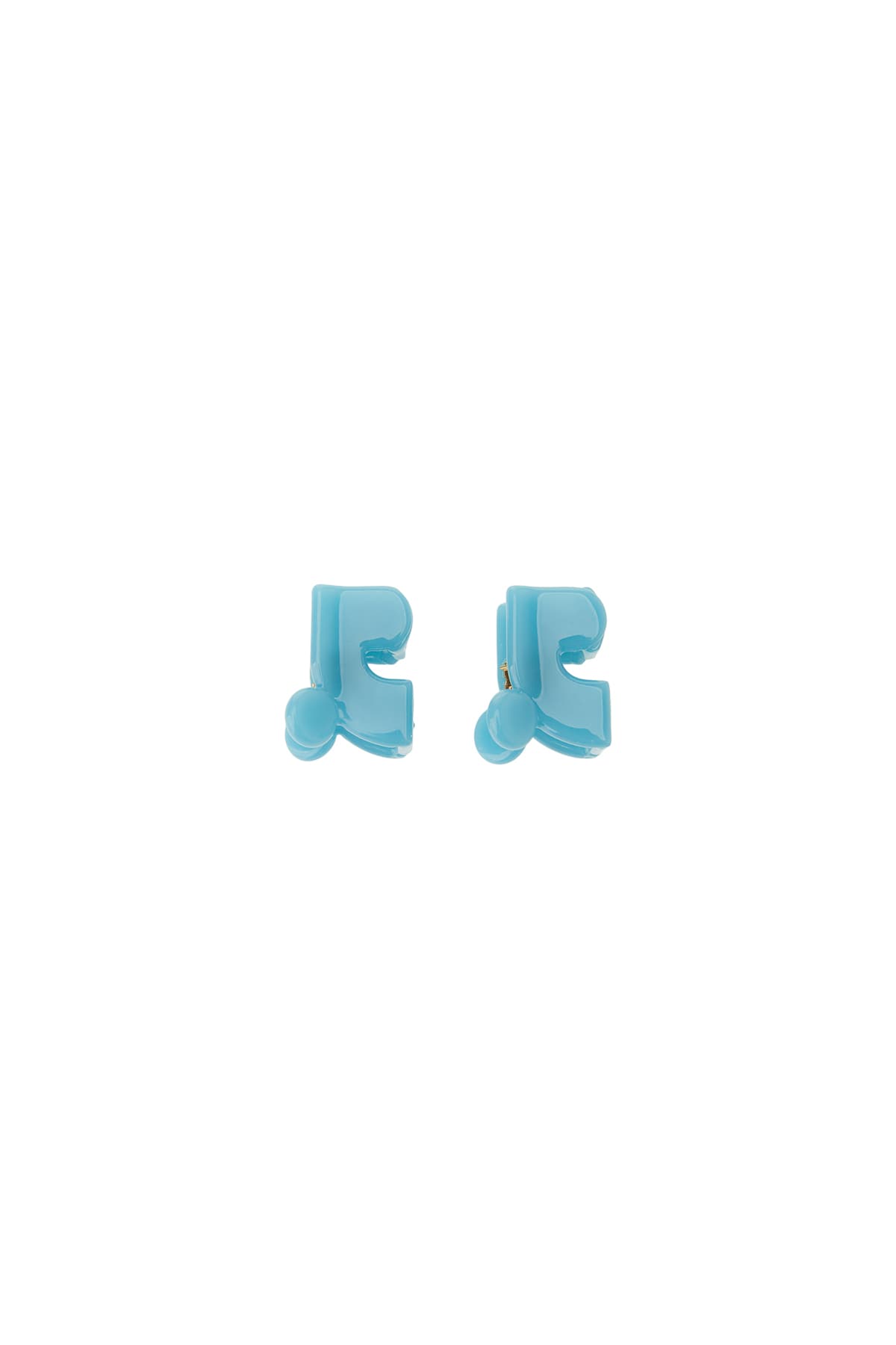 LOGO HAIR CLIP(S) - BLUE