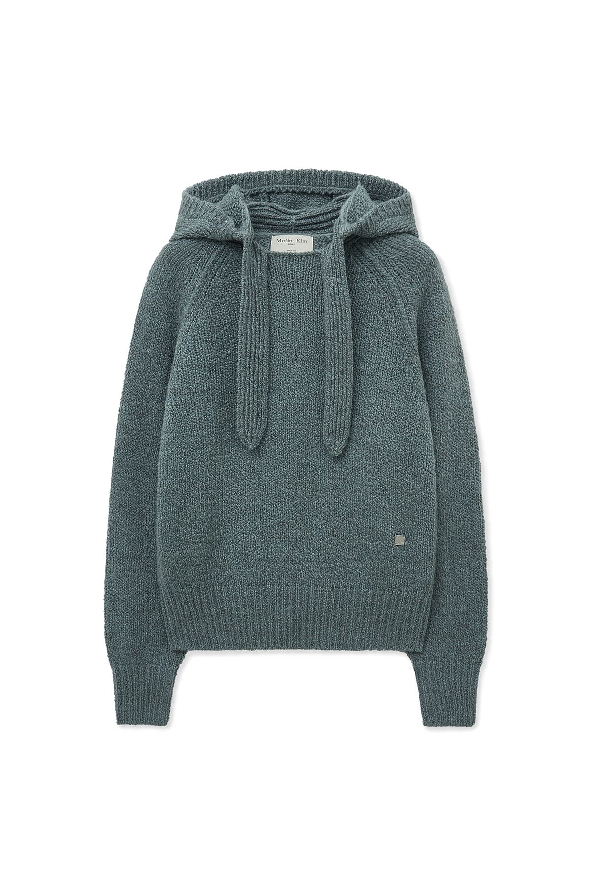MUFFLER POINT HOODY PULLOVER IN BLUE