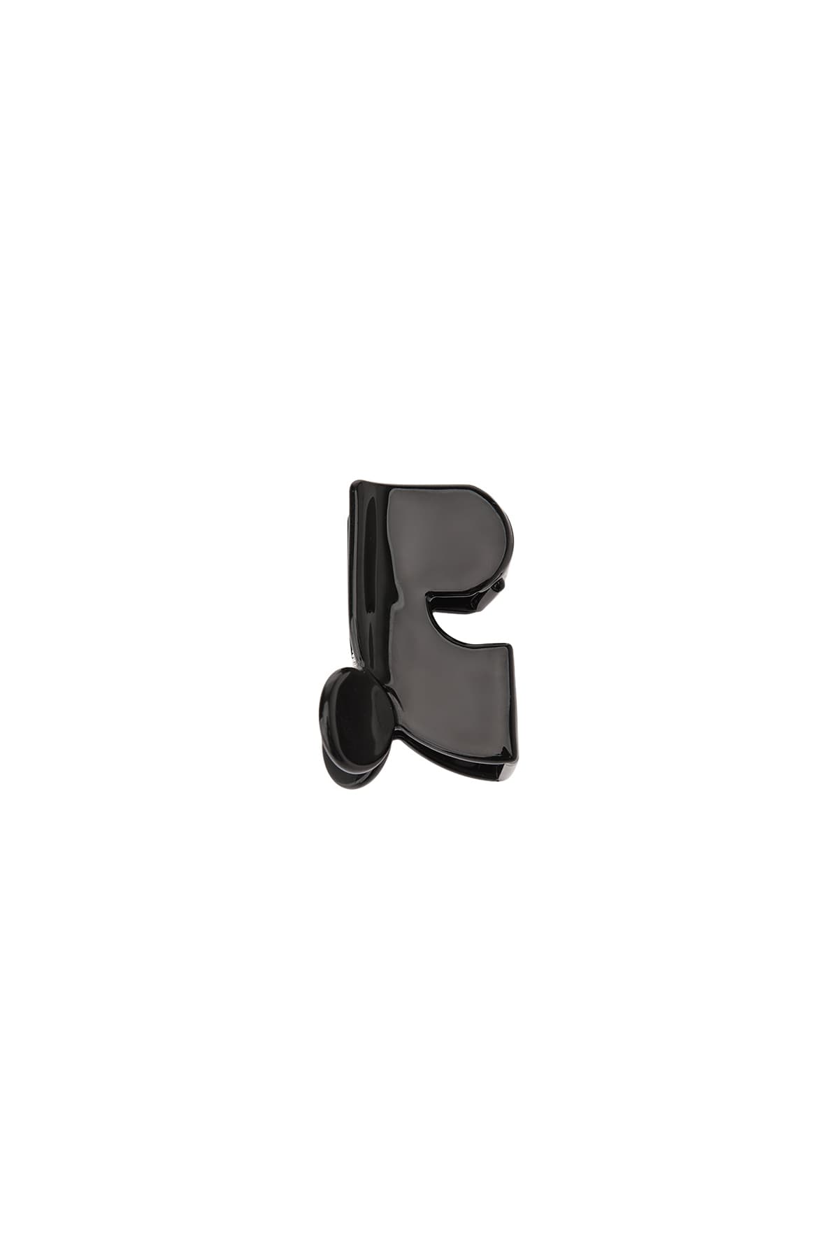LOGO HAIR CLIP(M) - BLACK