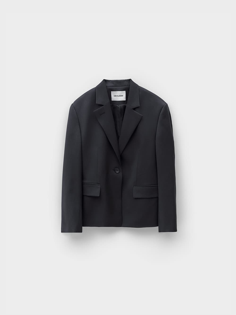 Tailored Jacket_Charcoal