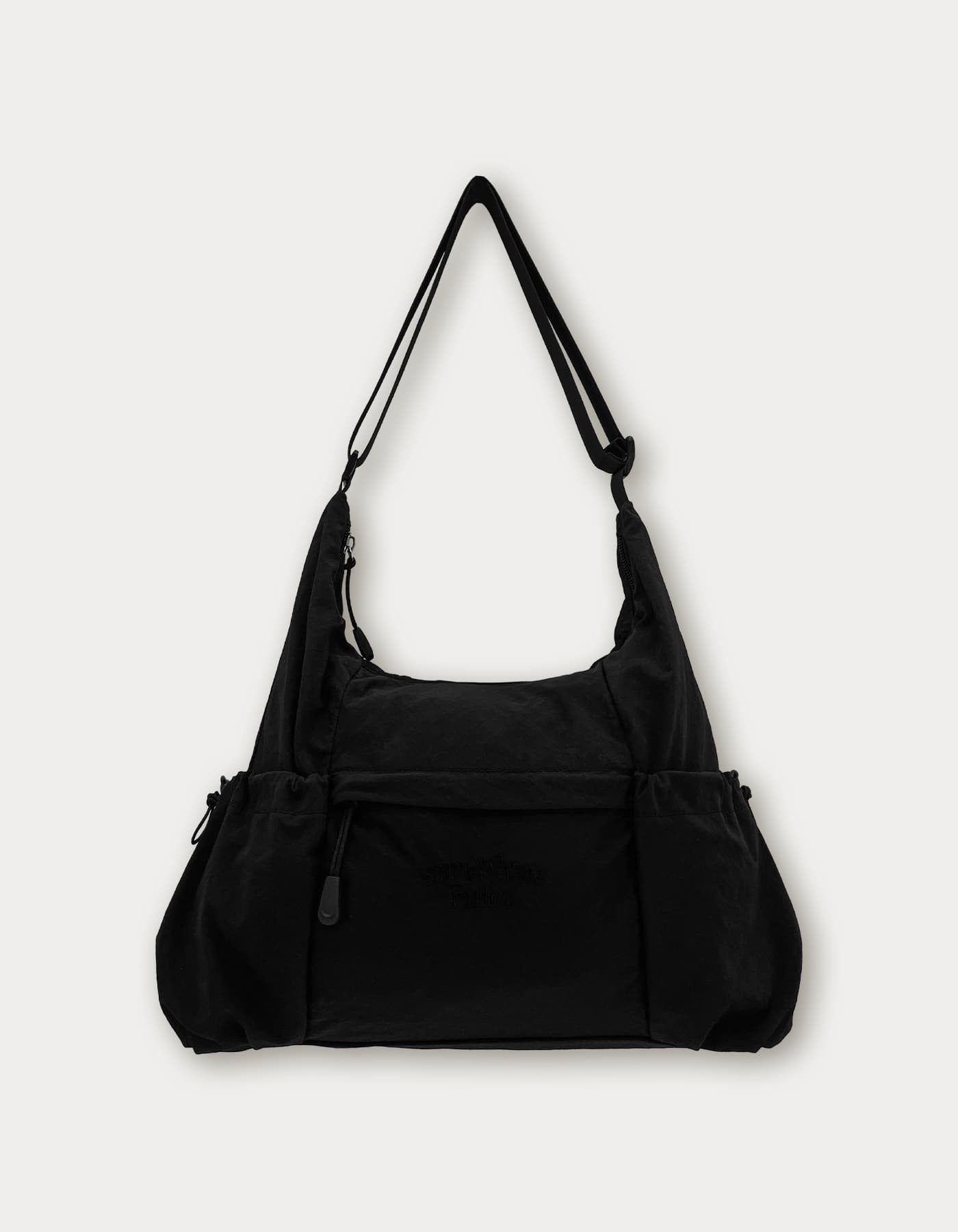 PP String Cross Bag - Black