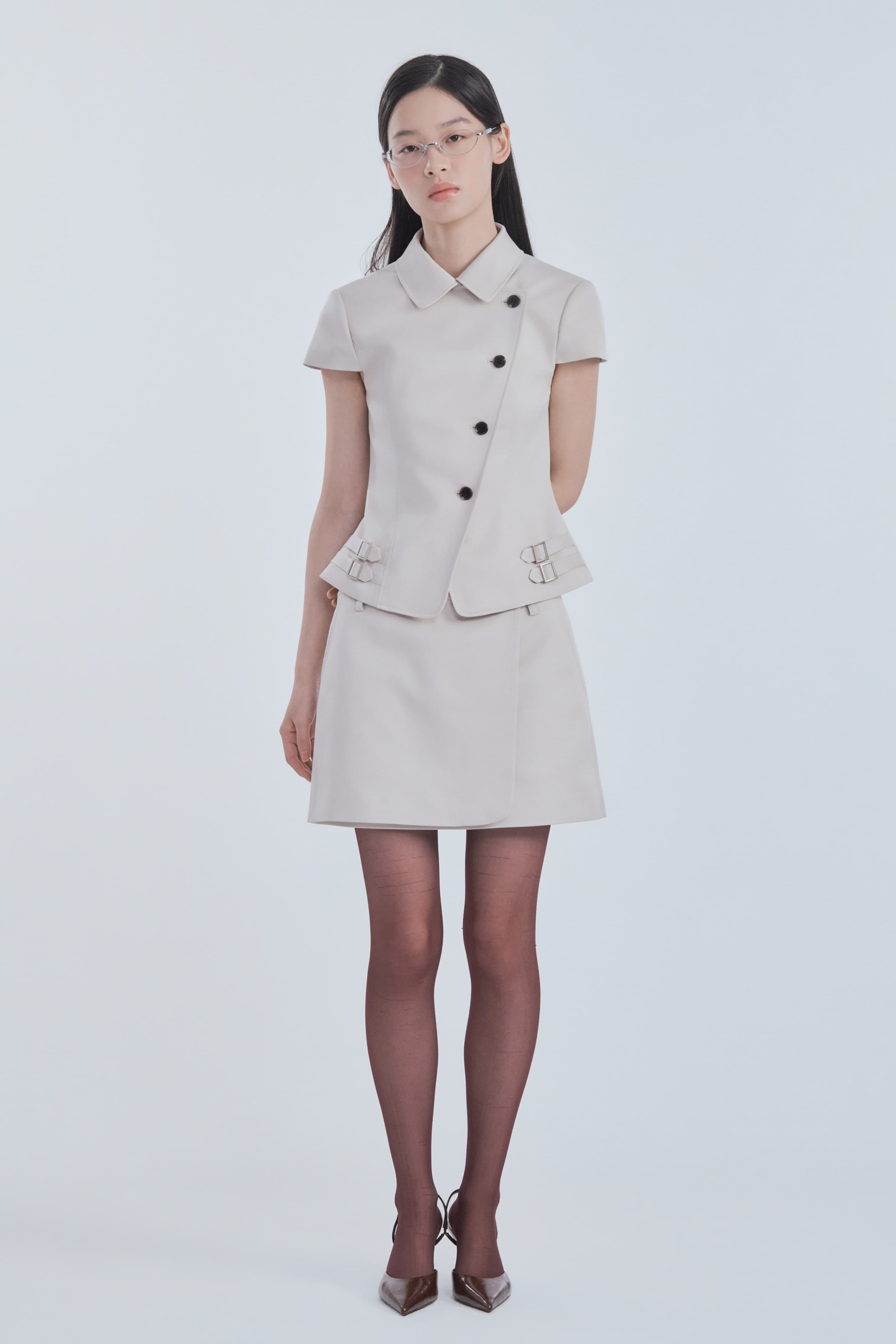 Bella Double Jacket - Beige