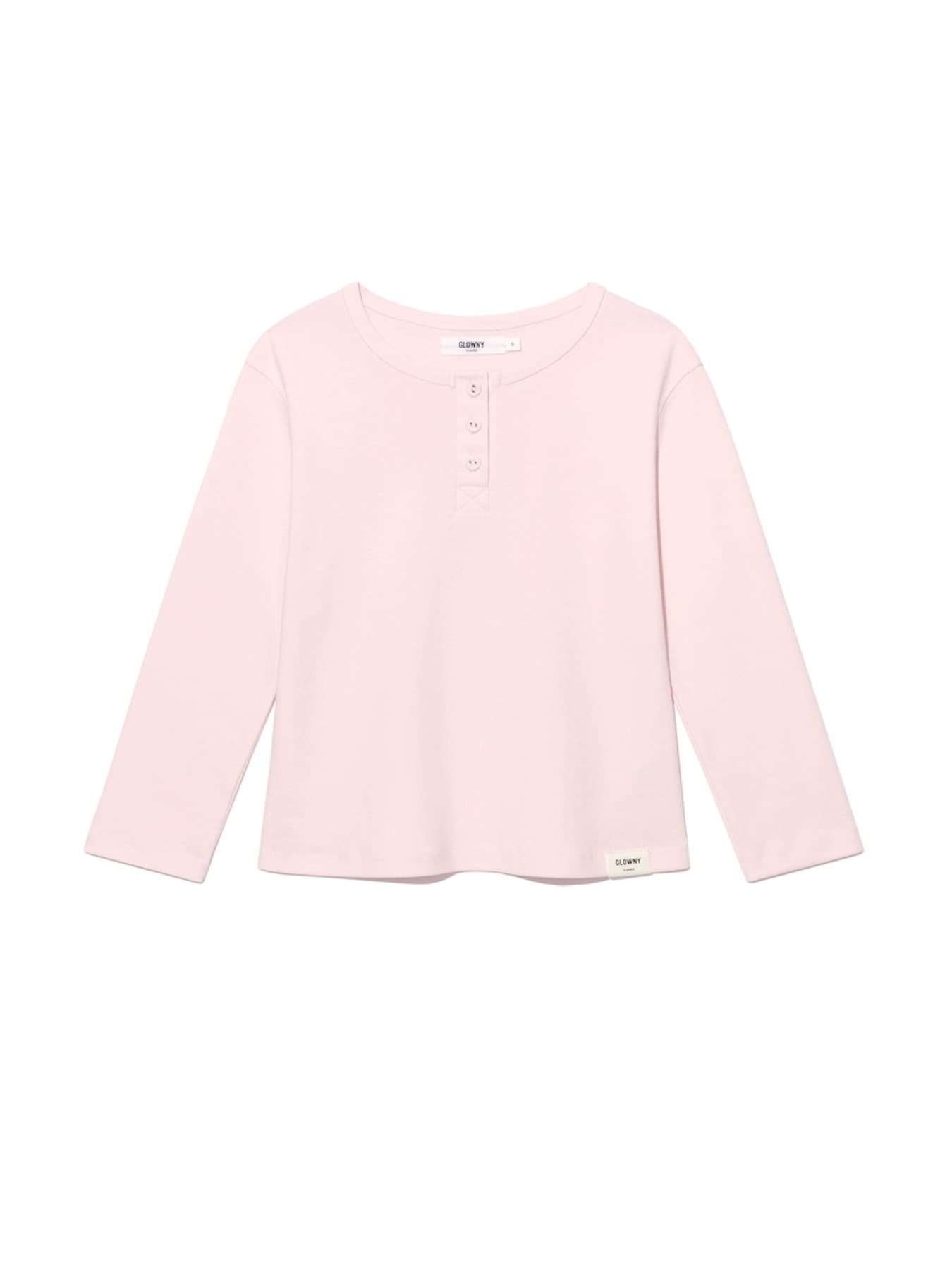 3/4 BUTTON FLY TEE (STRAWBERRY)