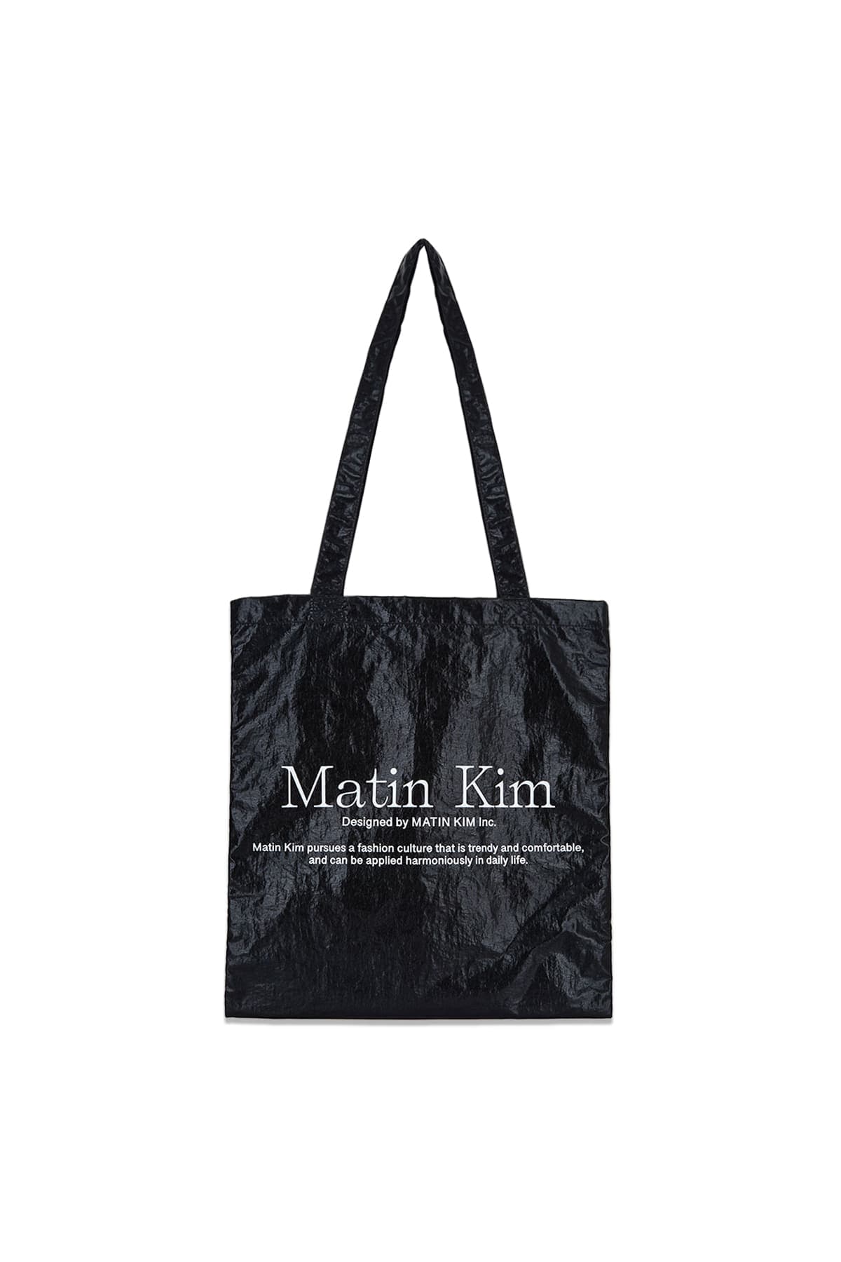 MATIN PALETTE ECOBAG IN STRONG BLACK