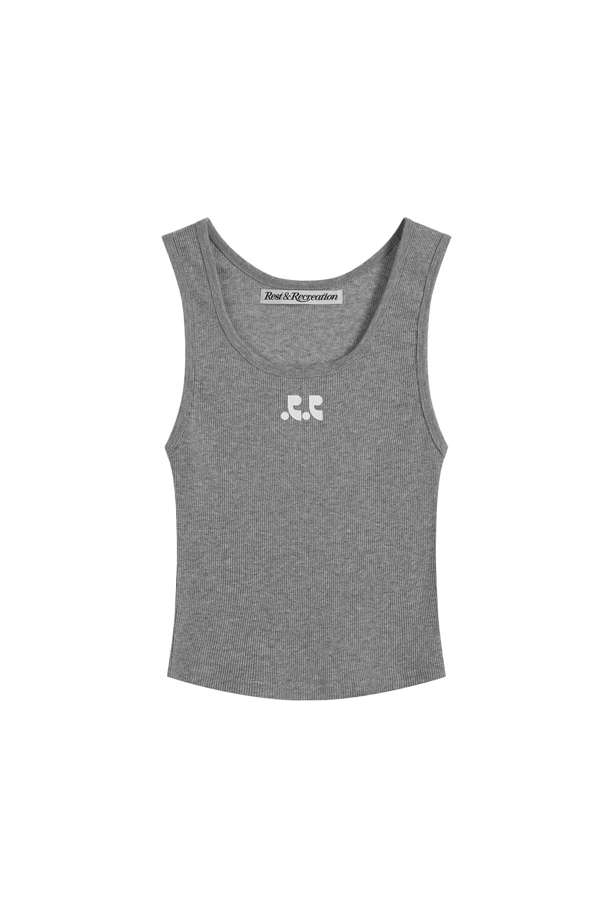SHORT TANK TOP - GREY