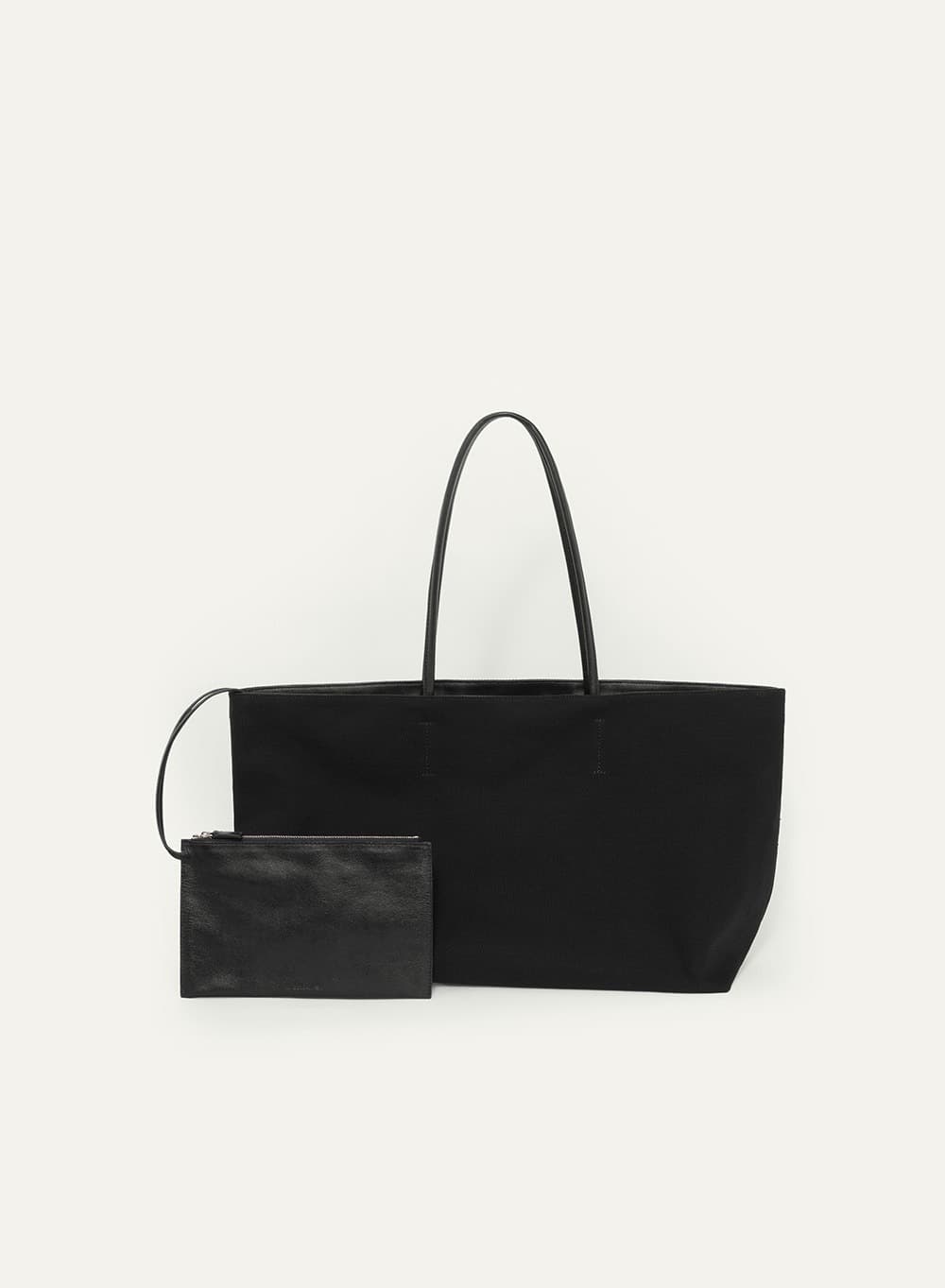 Margo Tote Bag Black (Cotton Canvas)