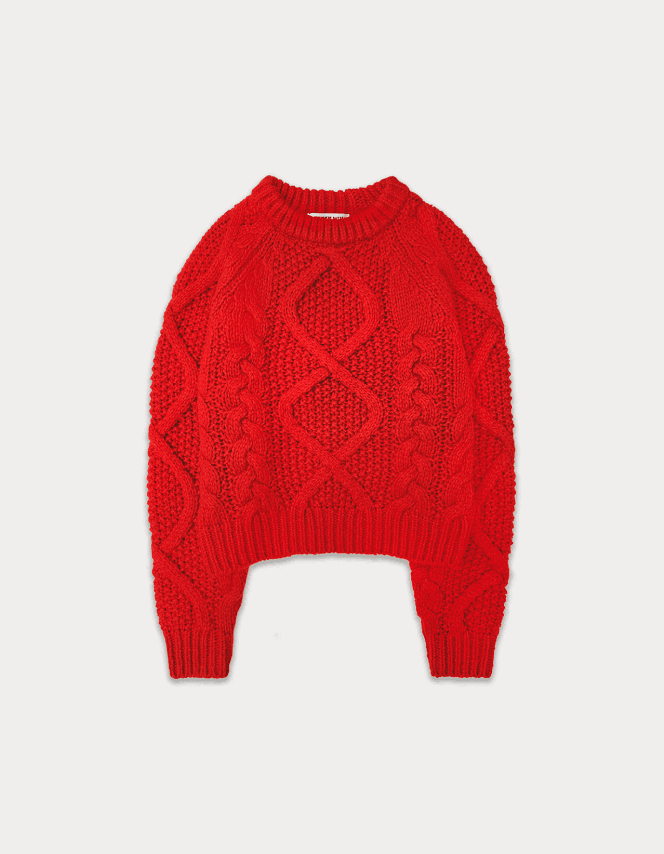 country sweater - red