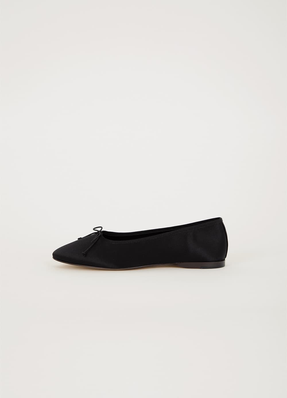 Classic Silk Flats - Black