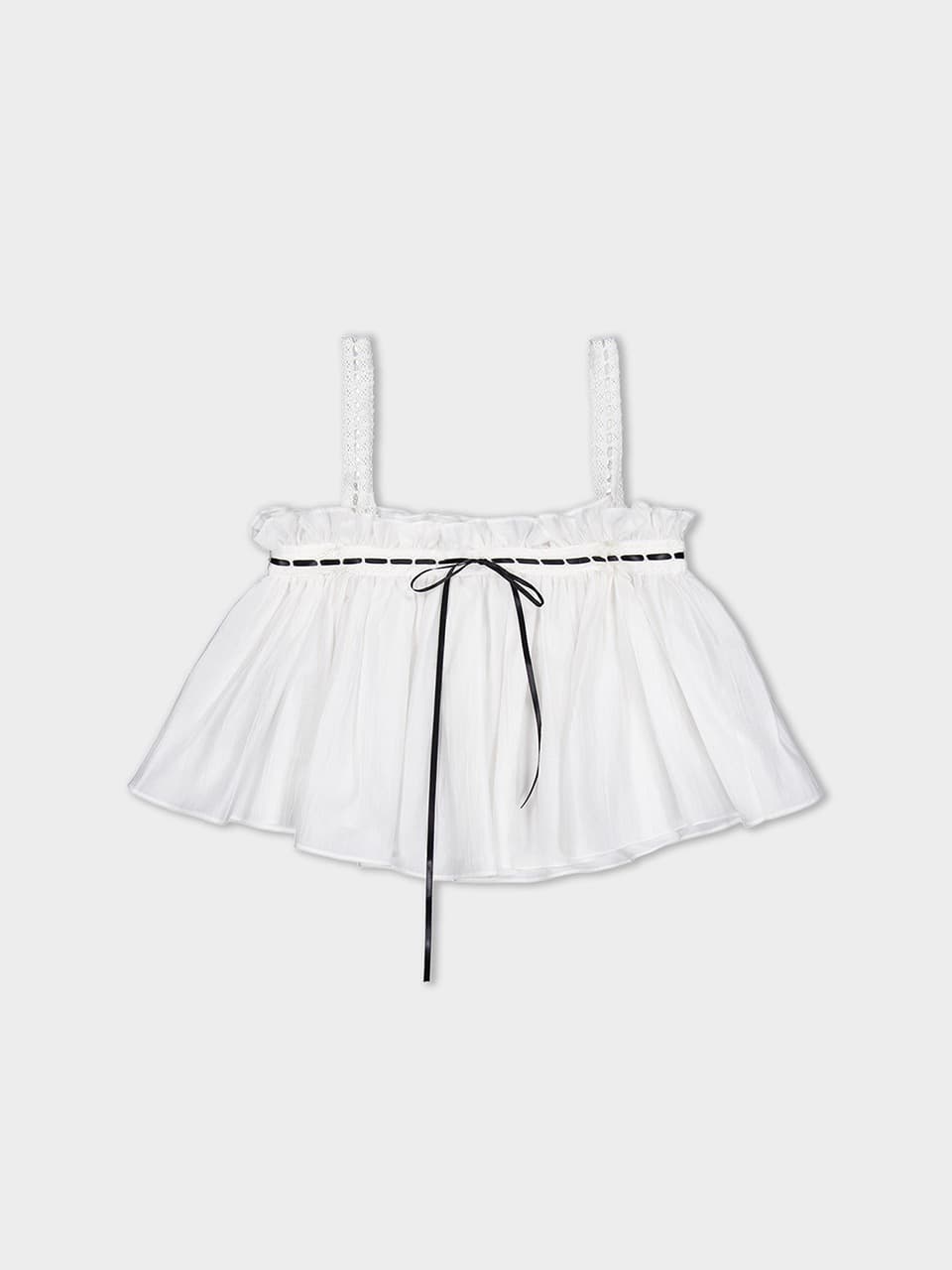 헤일로 셔링 탑_아이보리