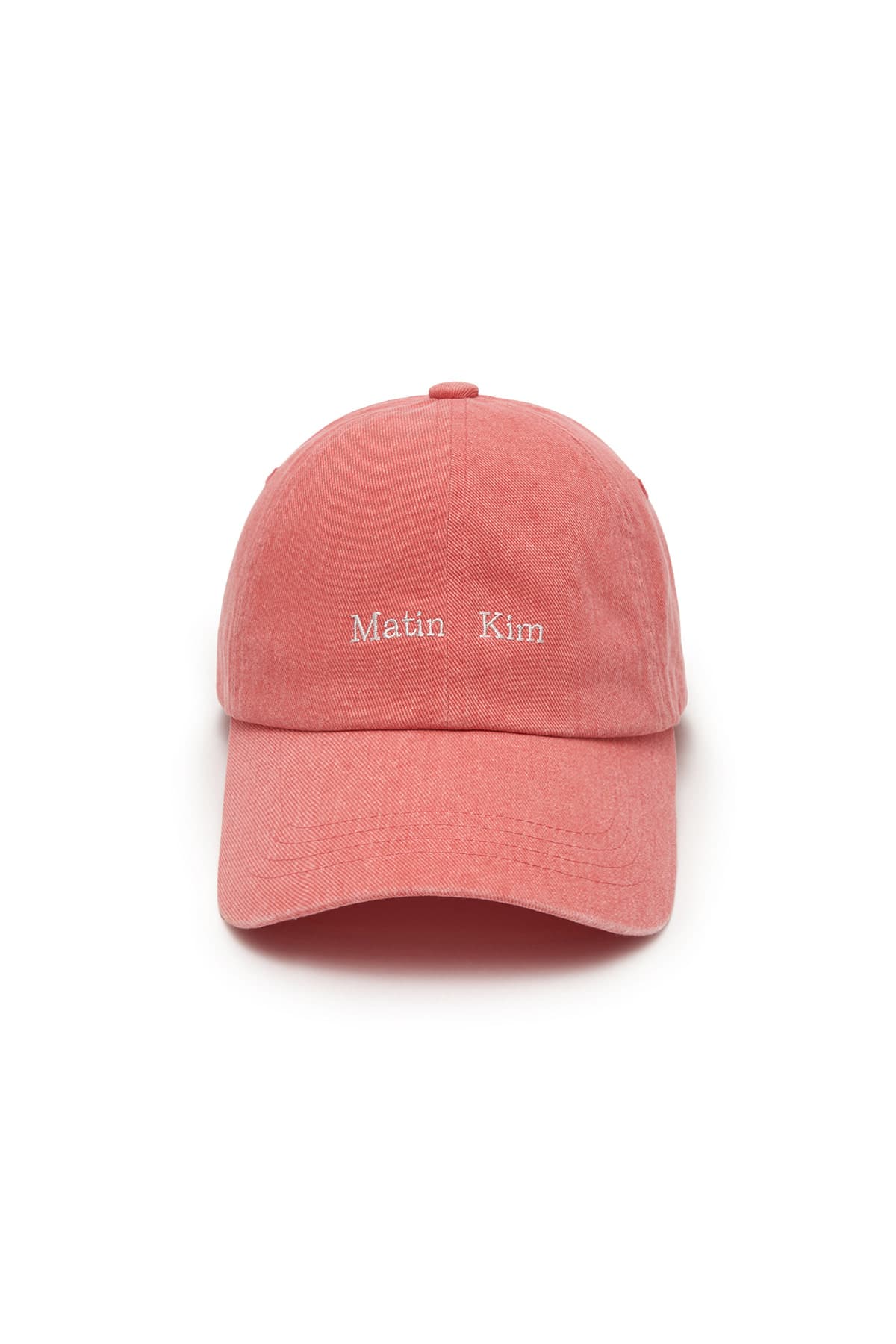 MATIN MINI CLASSIC LOGO BALL CAP IN LIGHT ORANGE