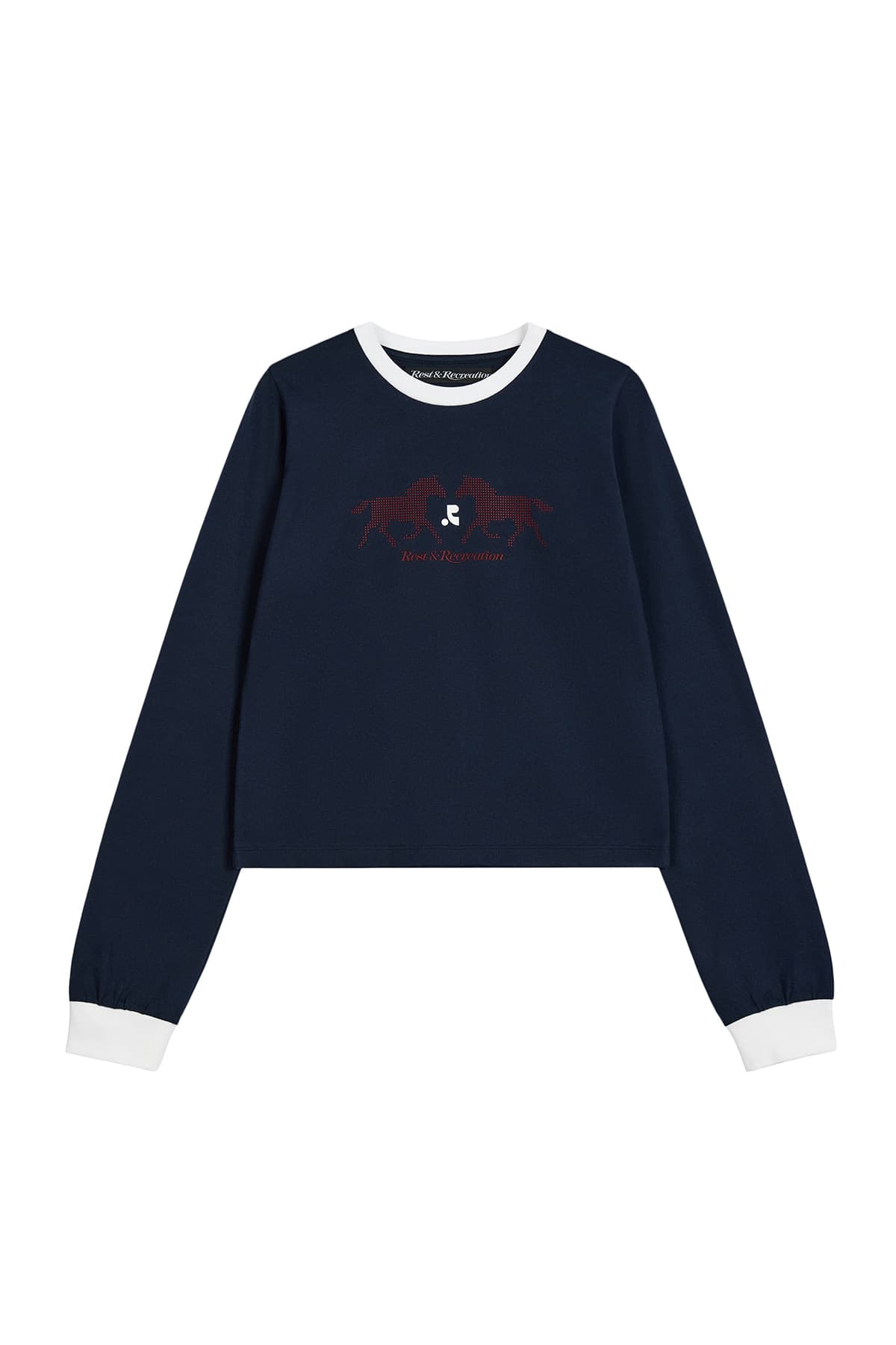 4th ANNIVERSARY LONG SLEEVE TOP - NAVY