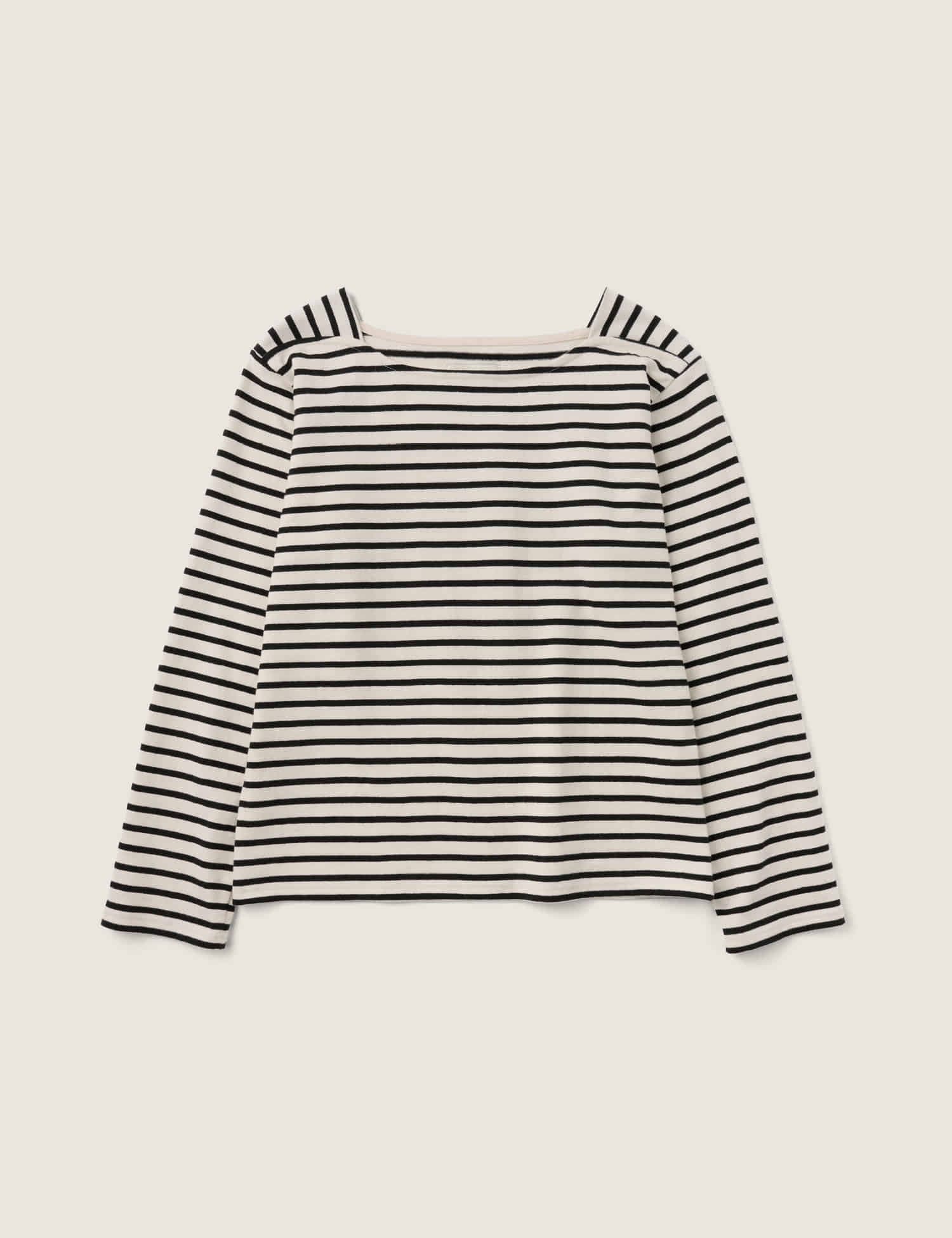 Pauline Stripe T-shirt (Black)