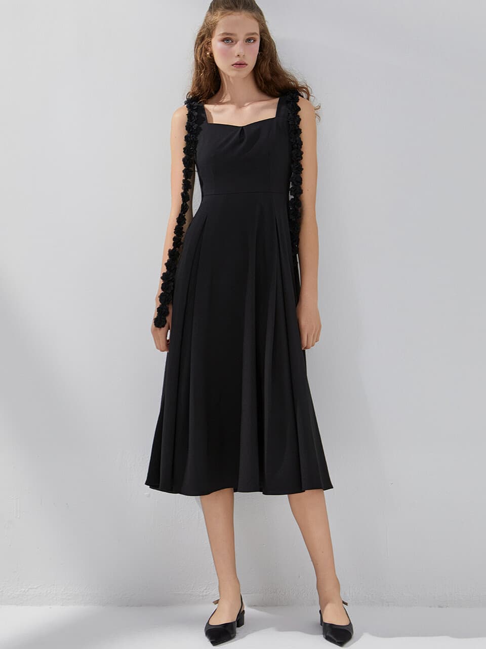 Camellia dress(black)