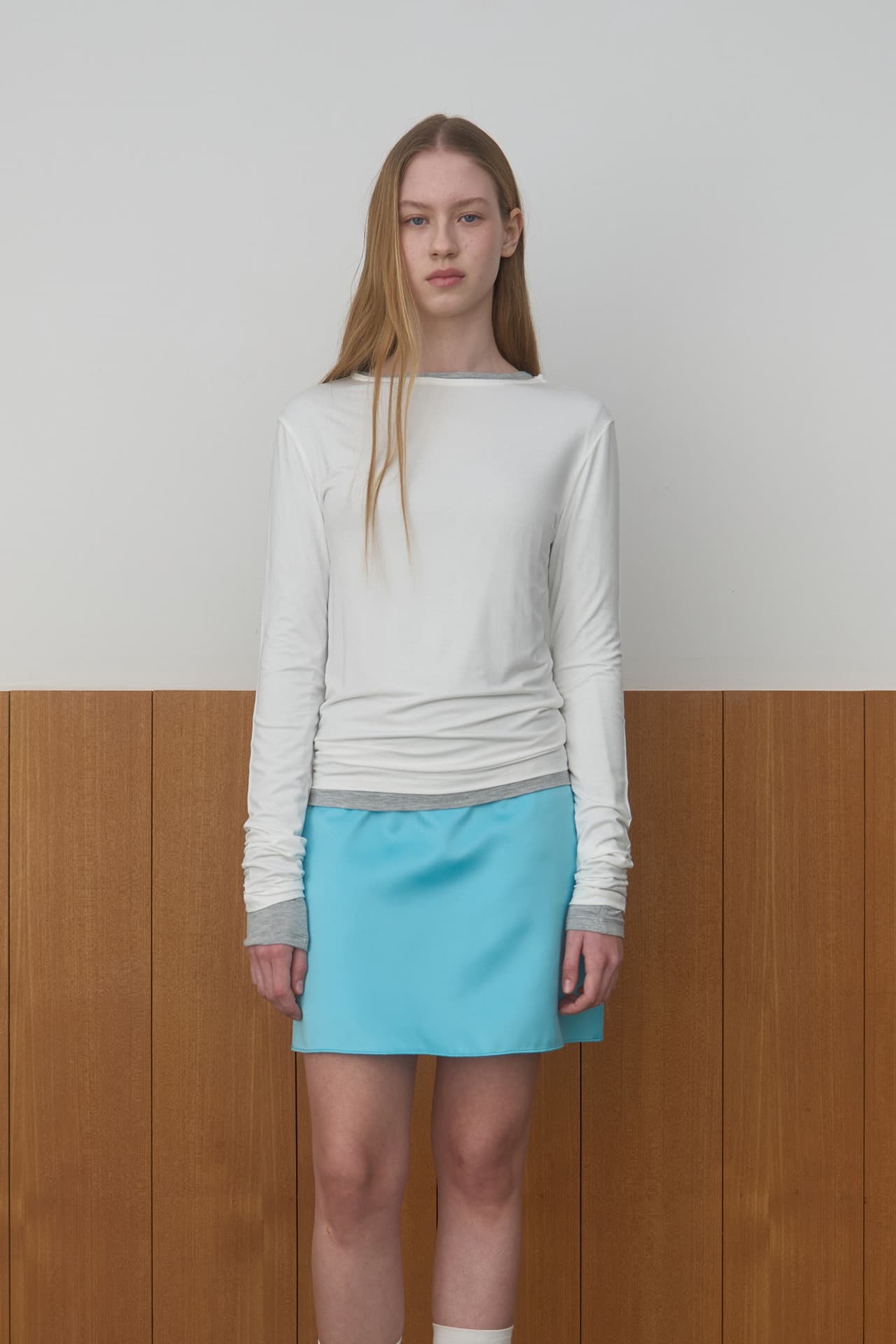 BASIC BOAT NECK TOP_IVORY