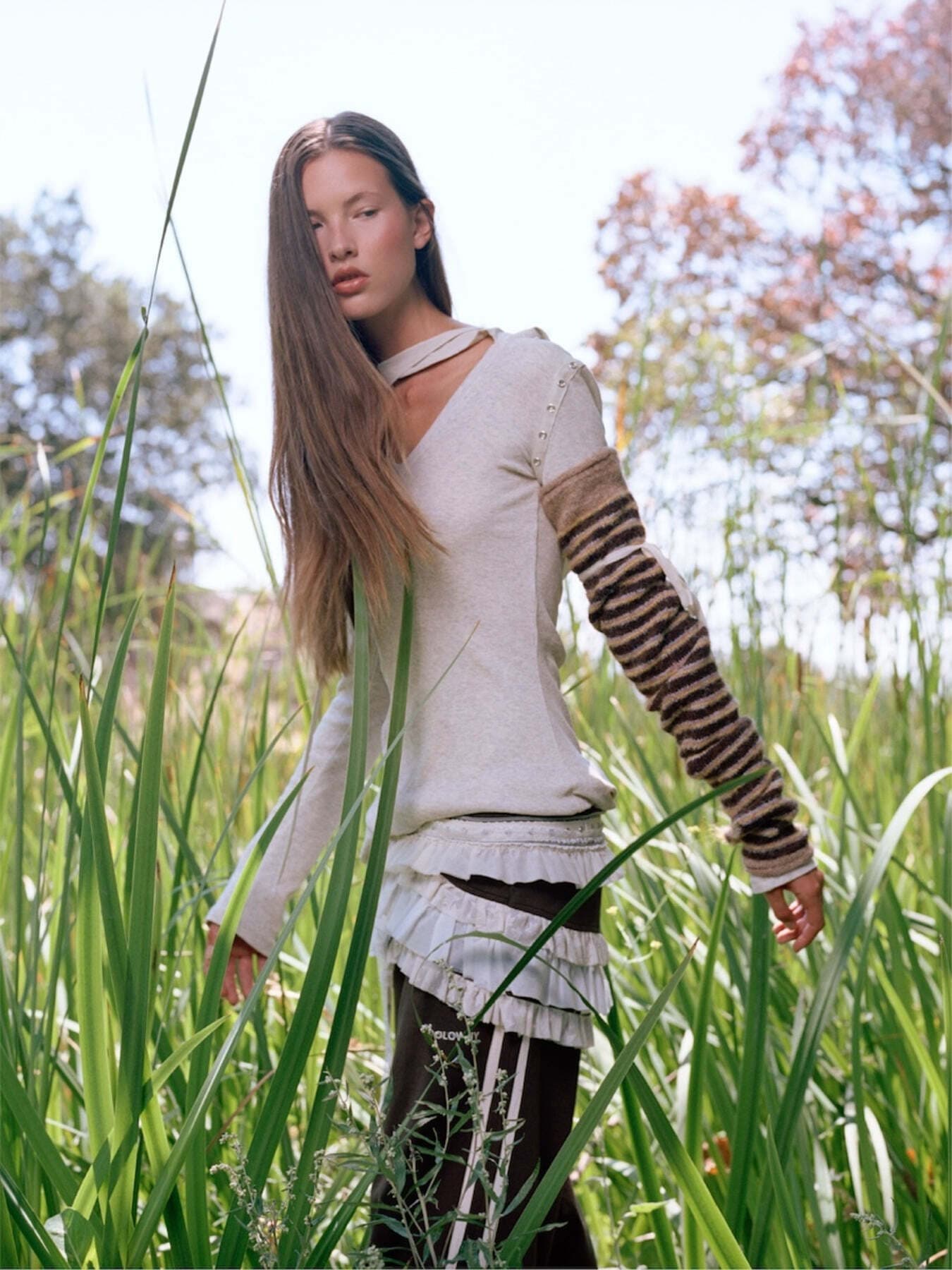 LAYER LUV HOODIE DRESS (OATMEAL)