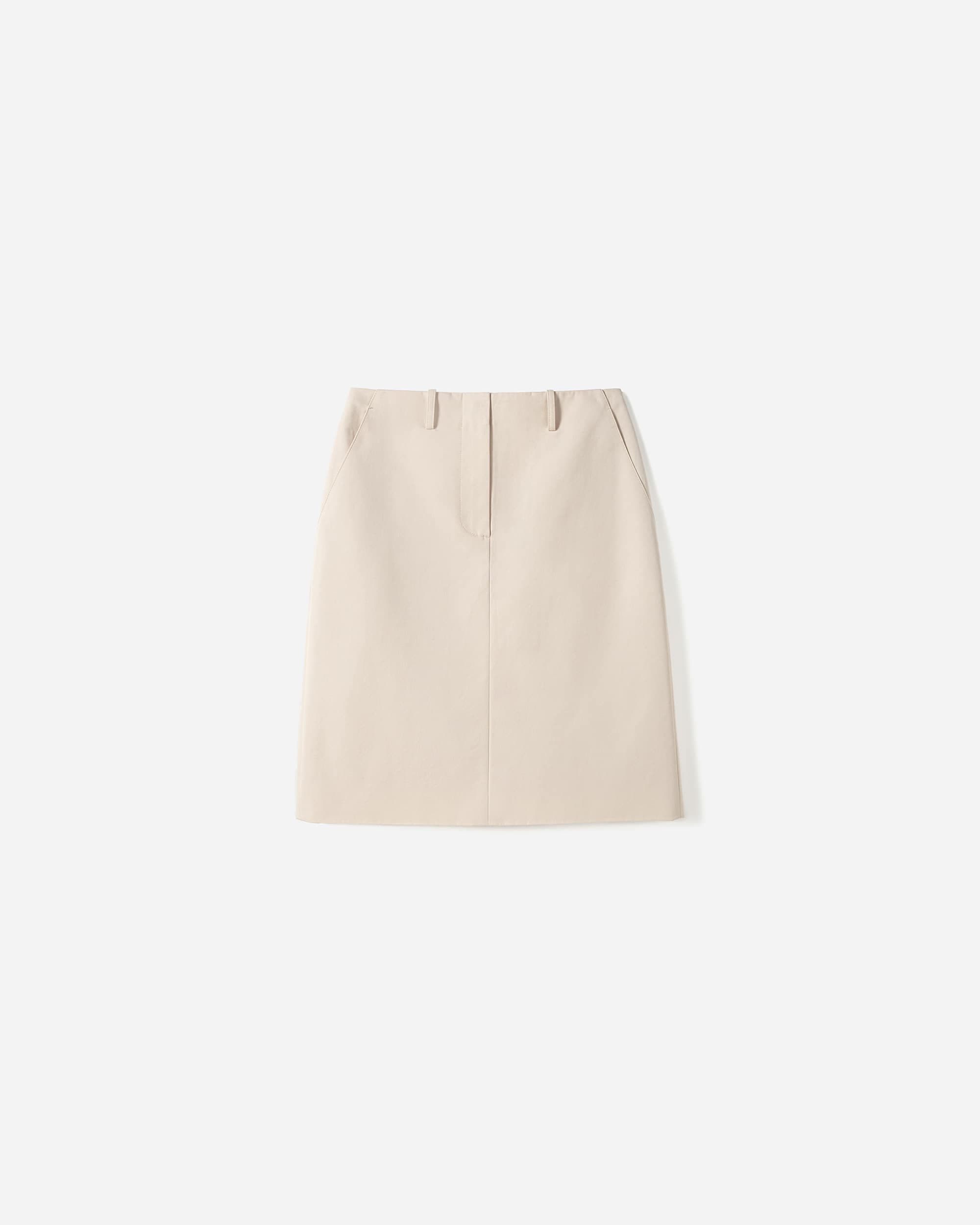 Sera Cotton Midi Skirt