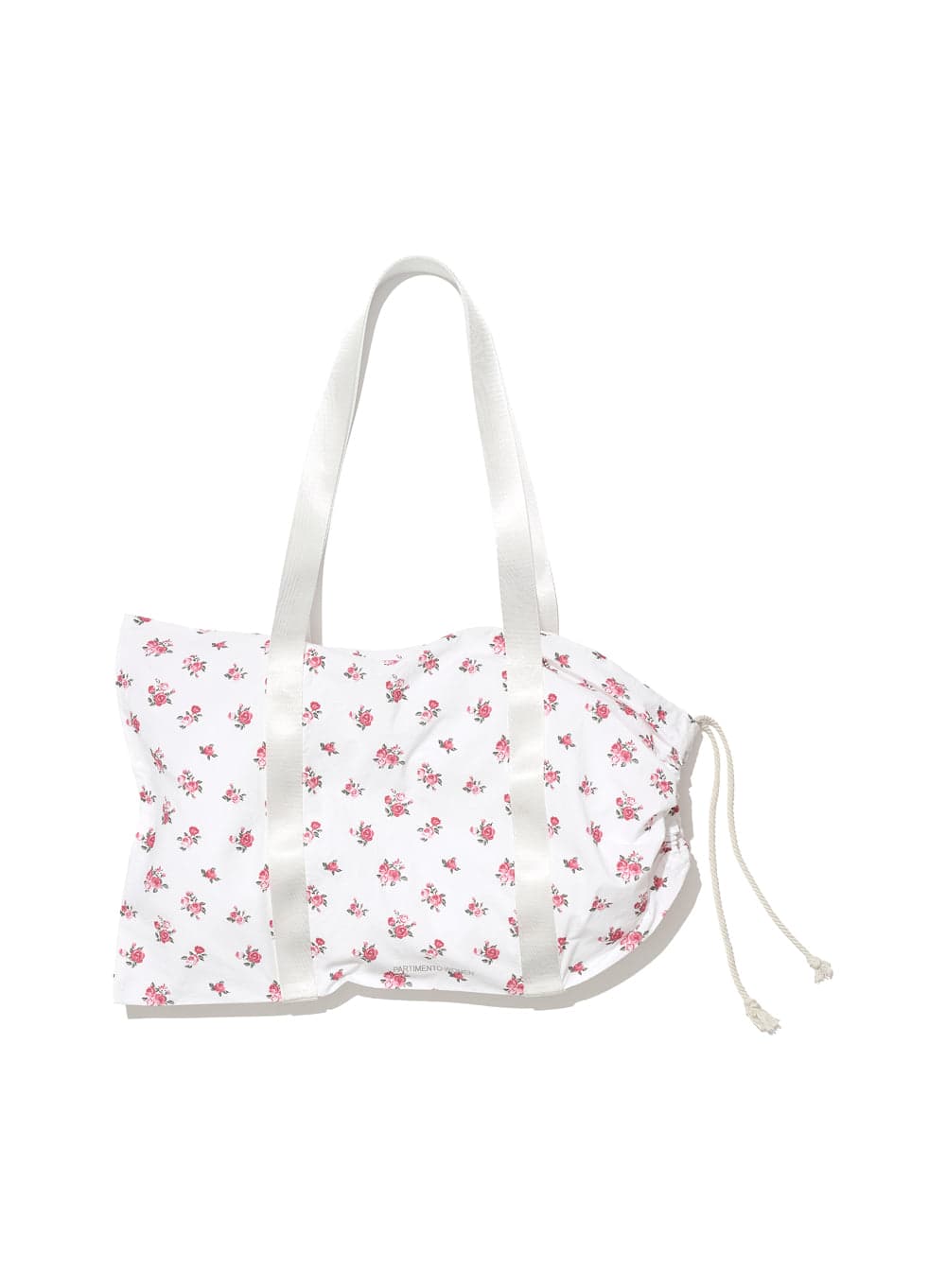 COTTON DUFFLE BAG_FLORAL