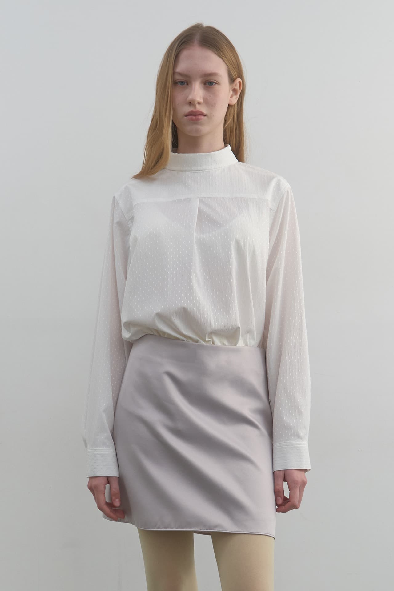 BACK TO FRONT SHIRT_DOT WHITE