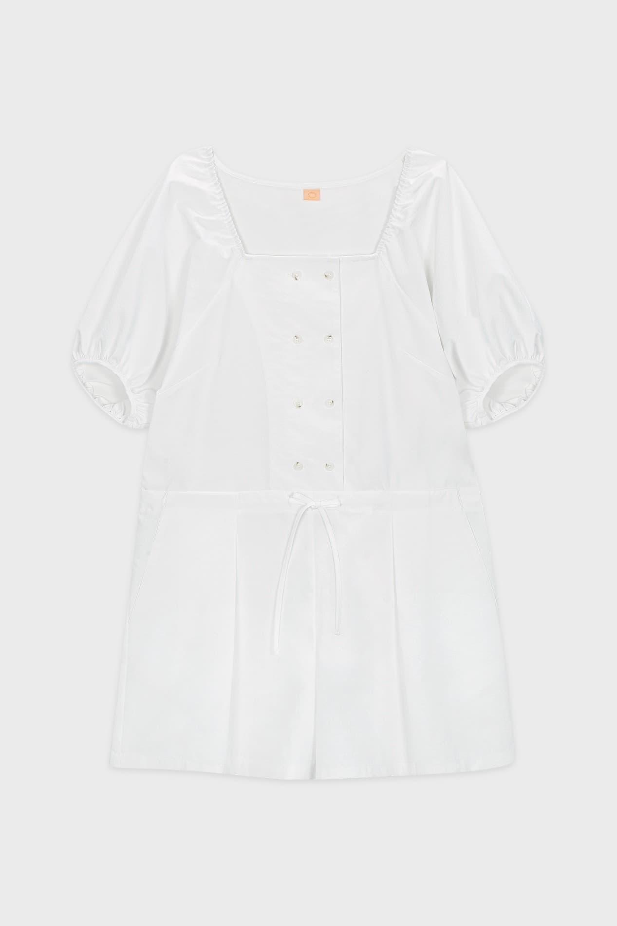 Classic Jumpsuit (White)