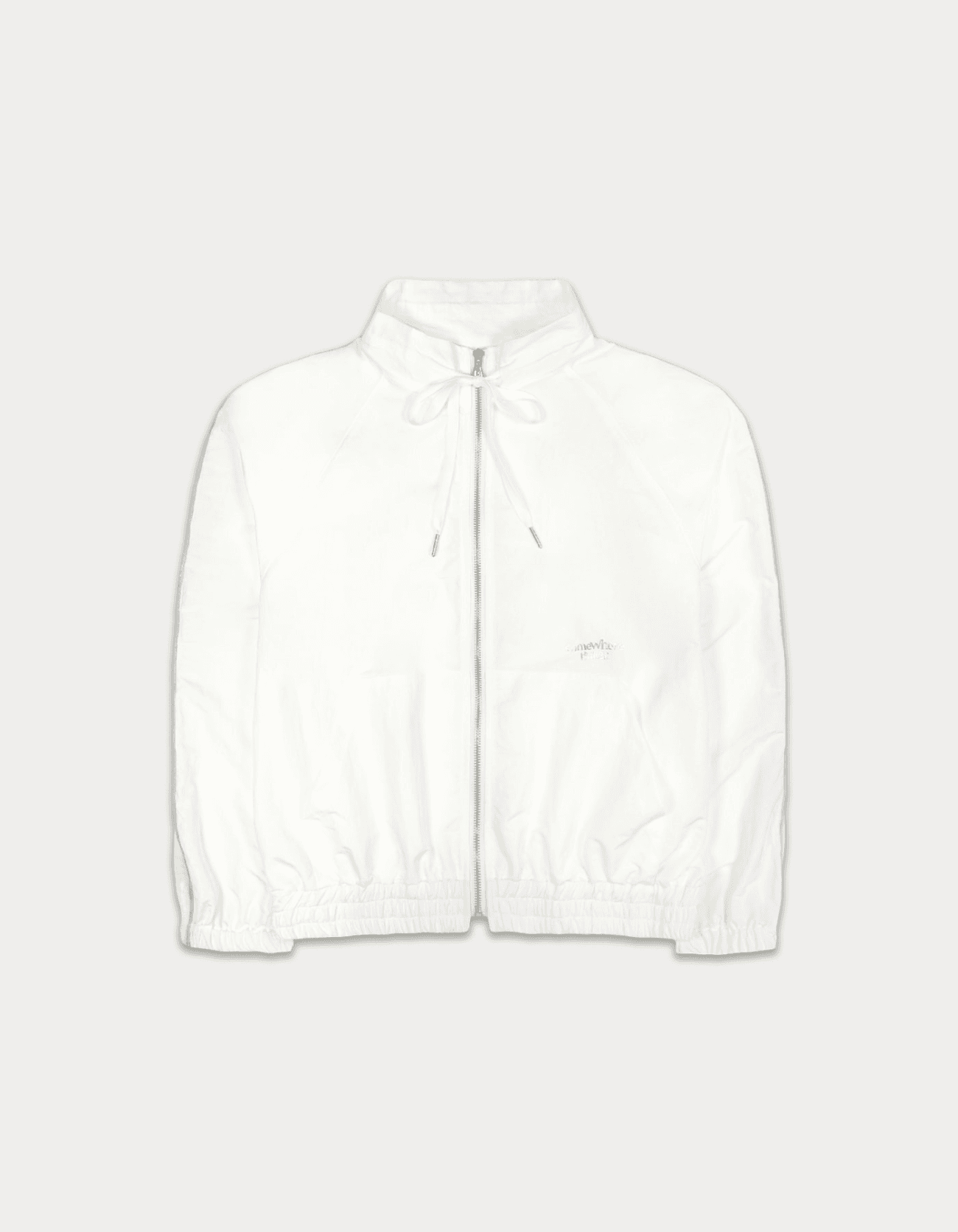 5th / Line windbreaker - ivory