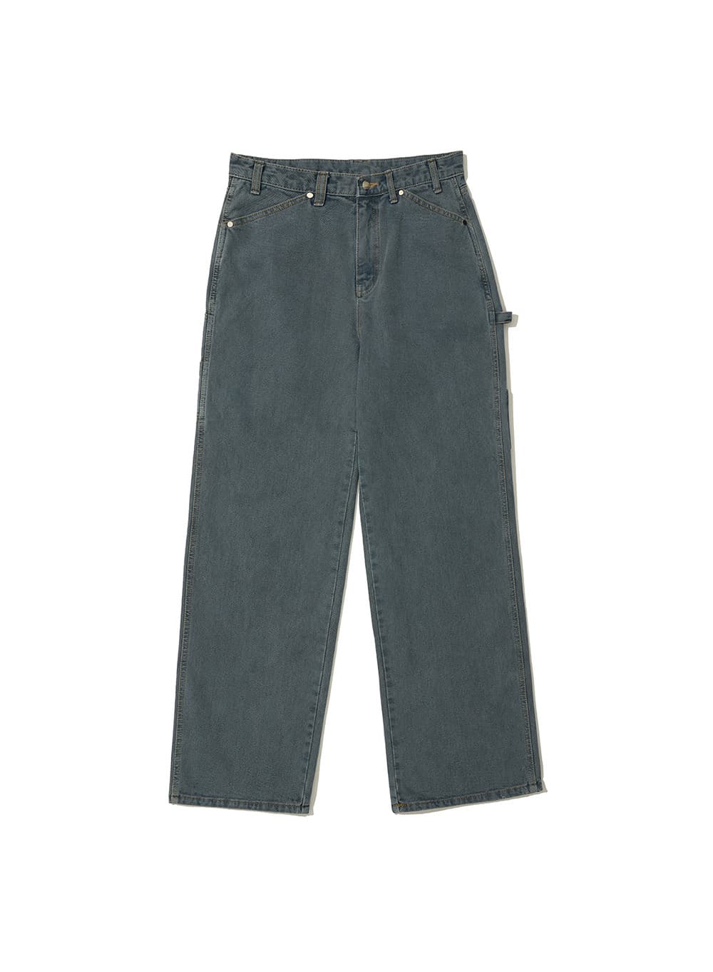 LOWRISE WORK JEANS_BLUE GREY