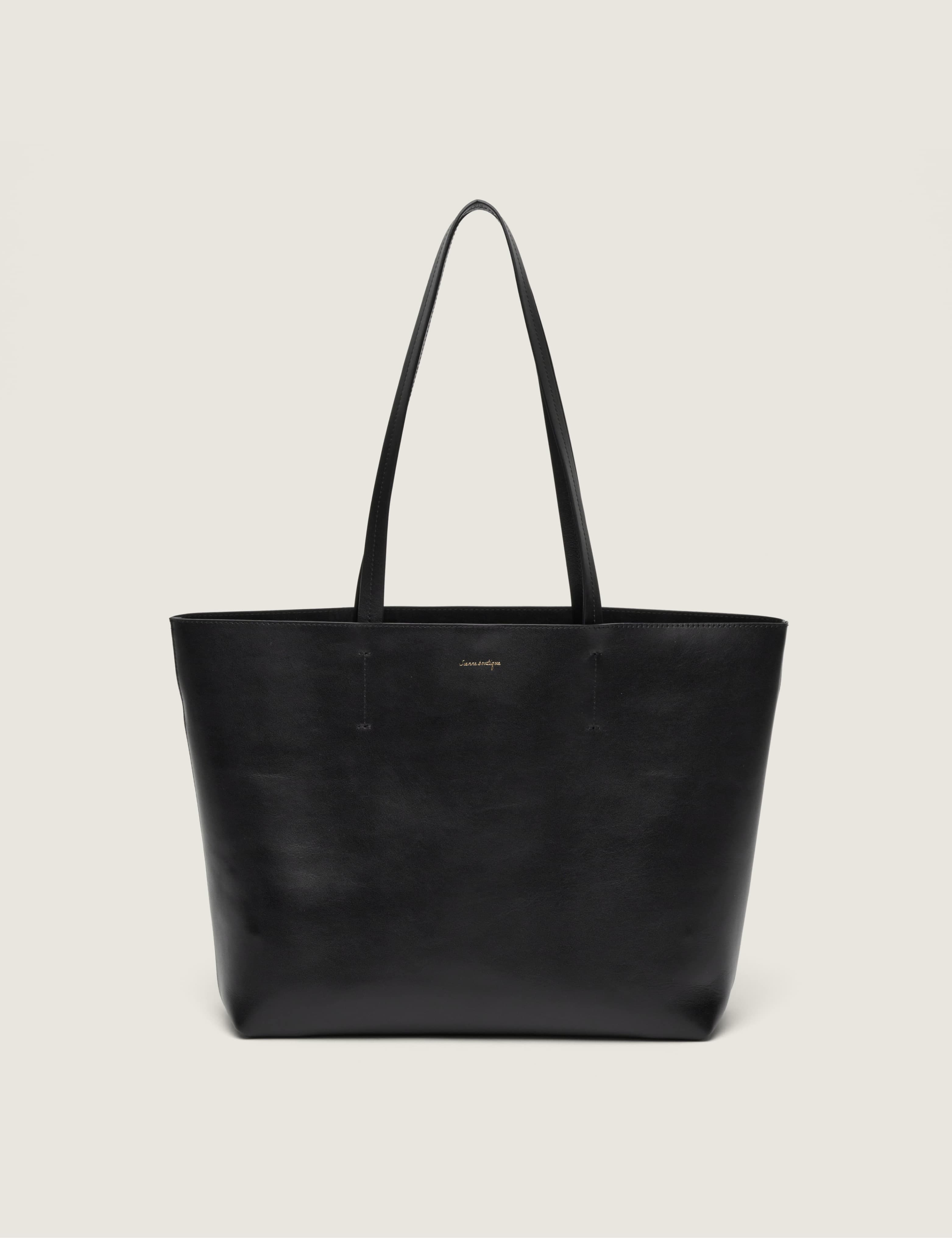 Bato Full Grain Leather Bag (Black)