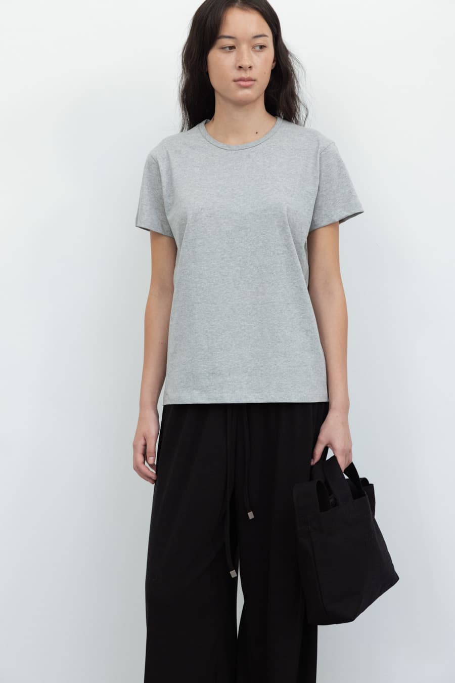 Cotton Basic T-shirt (Grey)