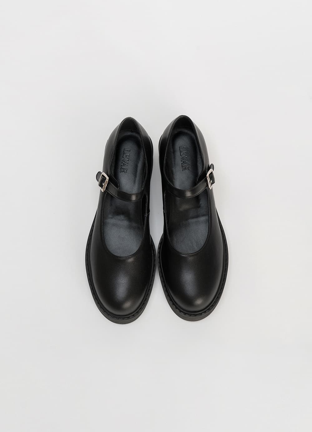 Platform Maryjane Lofar - Black
