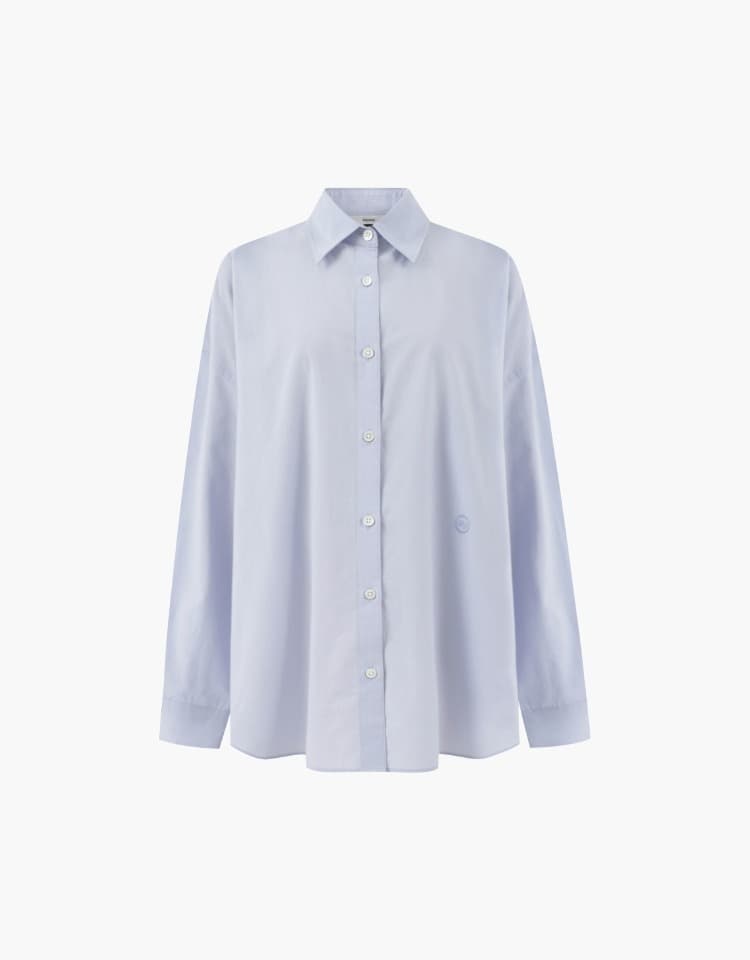 oversized shirts - blue