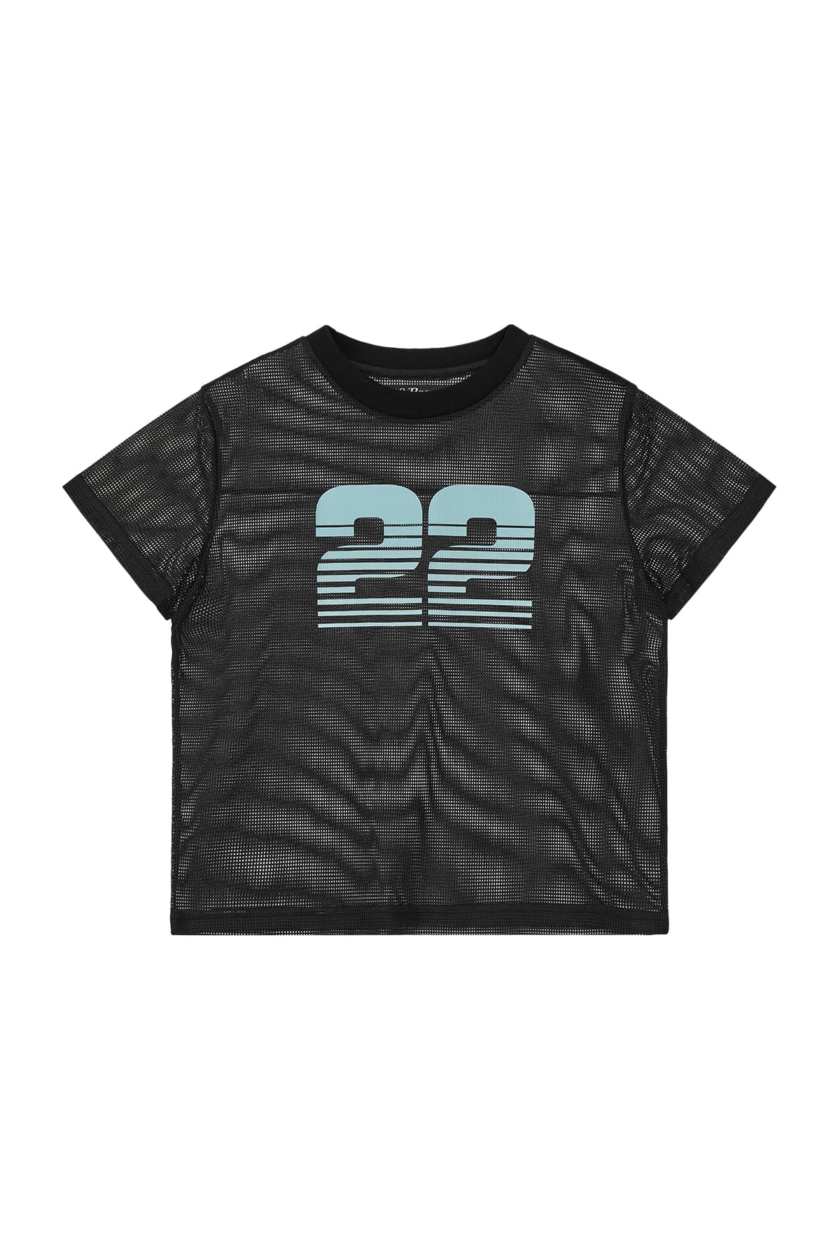 22 MESH TOP - BLACK