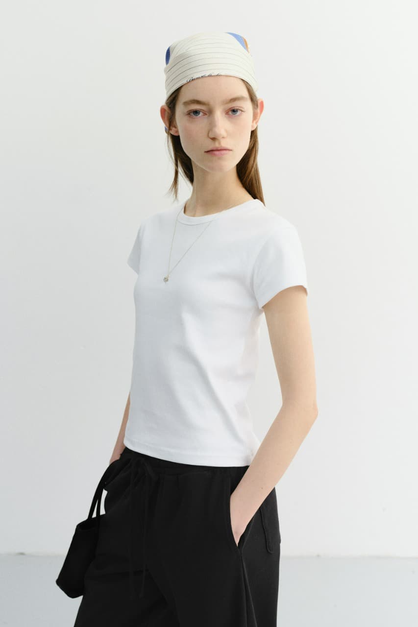 ESSENTIAL T-SHIRT WHITE_UDTS6B223WT