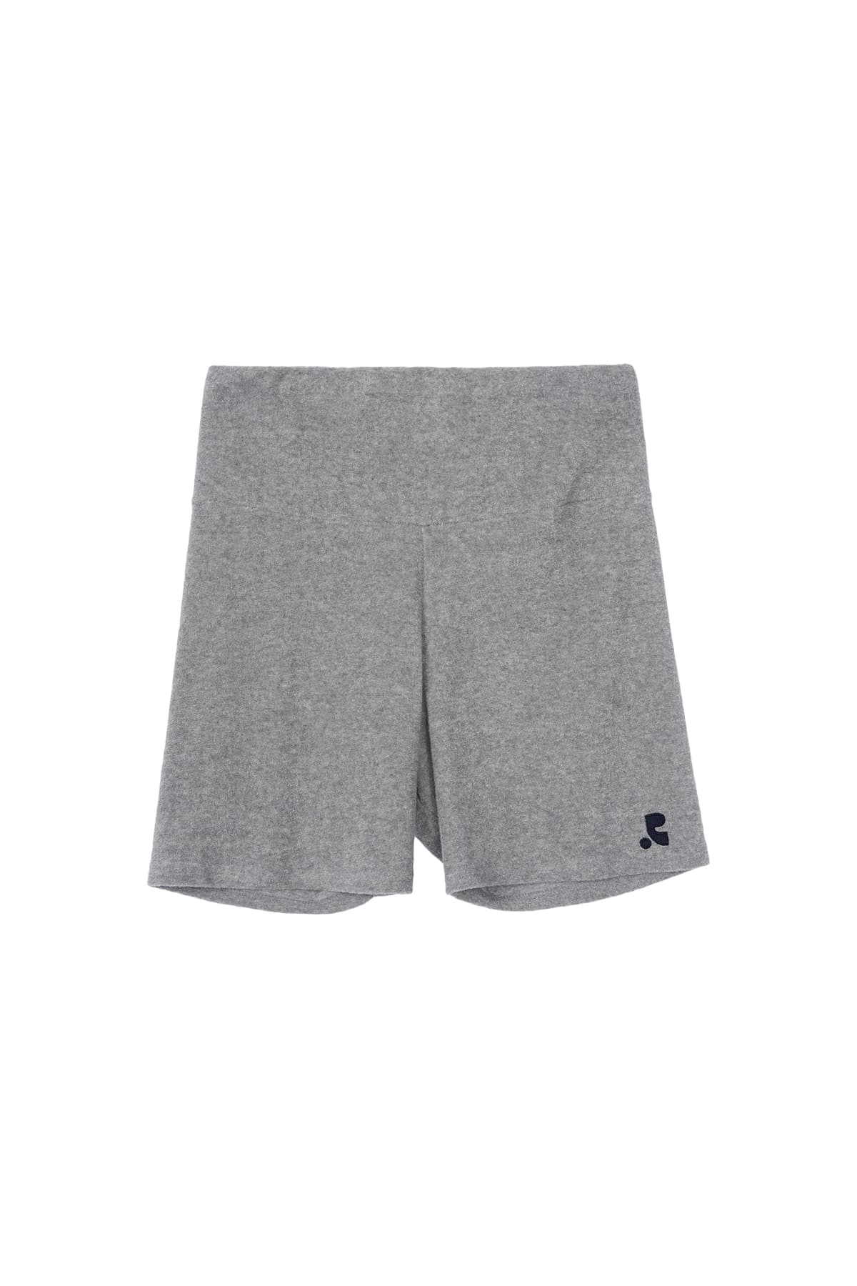 RR TERRY BIKE SHORTS - GREY