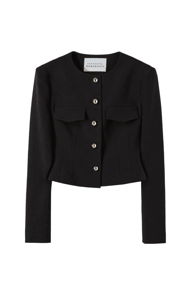 French Line Jacket (Black) 함은정, 정은지 착용