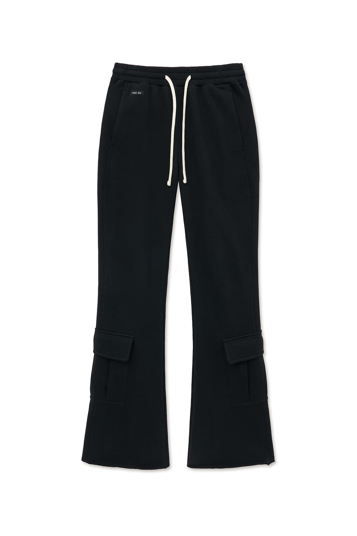 BOOTS CUT SLIM CARGO SWEATPANTS IN BLACK
