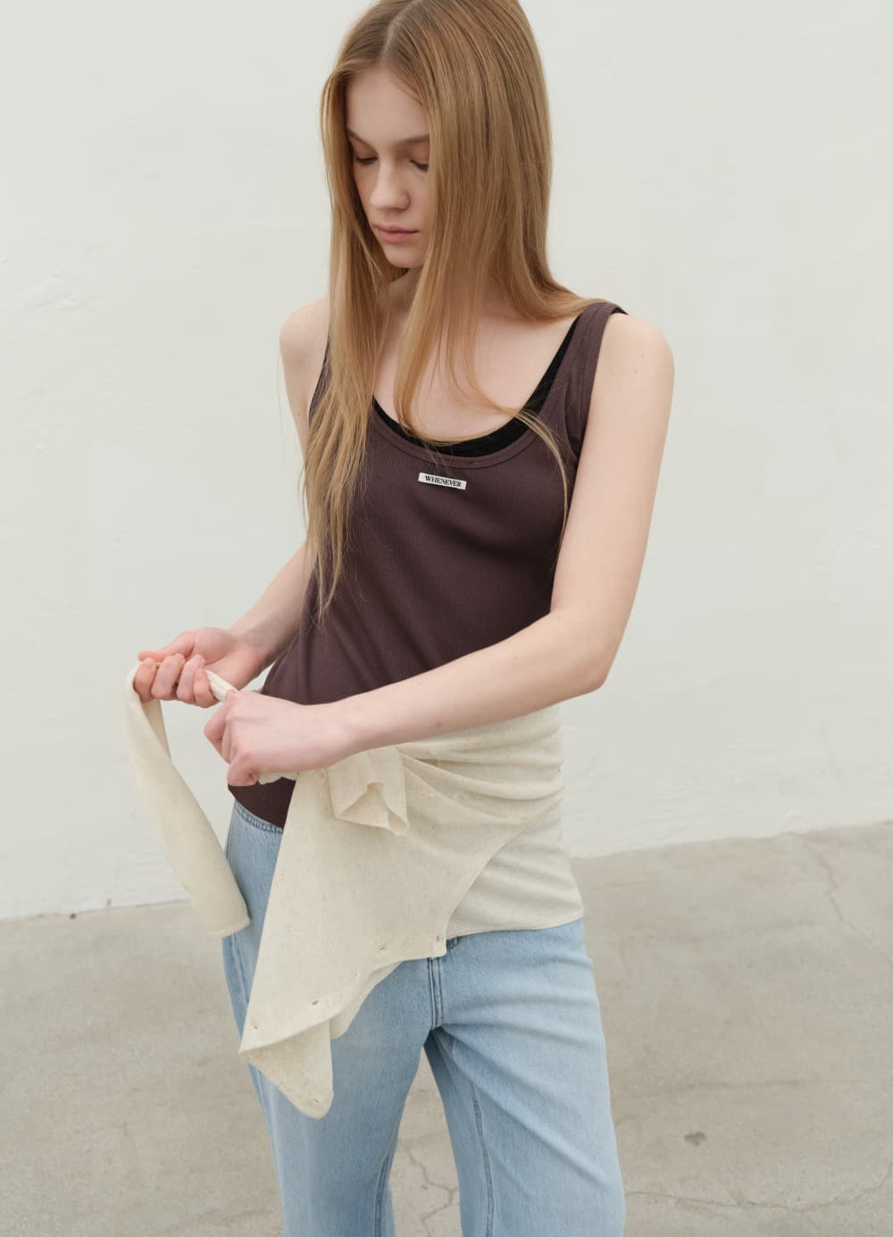 All-day Sleeveless Top - Espresso Brown
