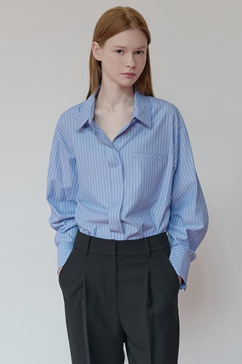 25FN basic shirts [BL/ST]