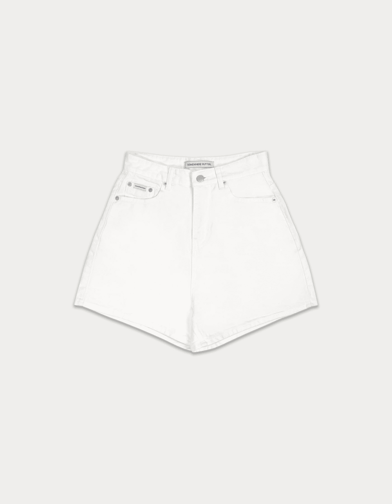 2nd / Patch ivory short pants - ivory