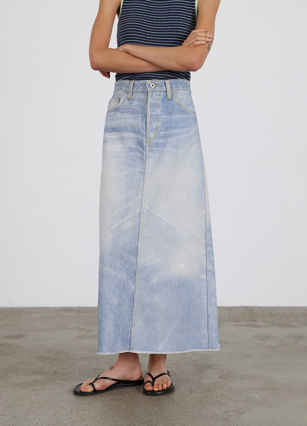 Digital-Print Relaxed Skirt - Digital Print