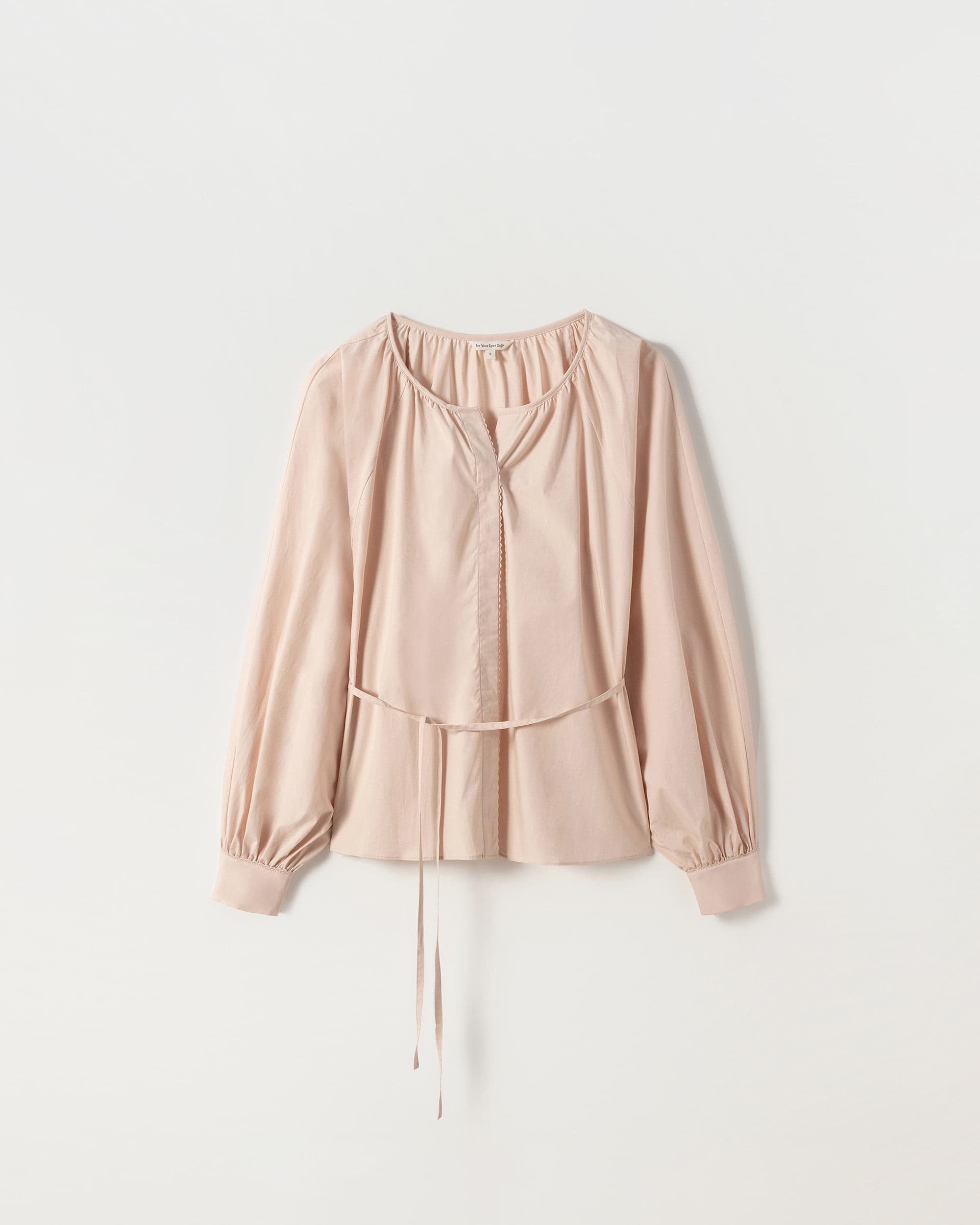 Senna Shirring Cotton Blouse