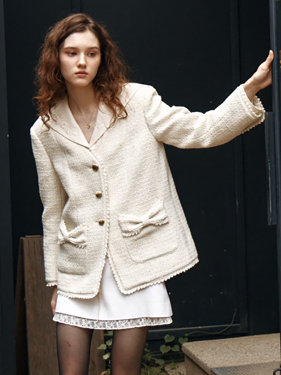 Farfalle Pocket Jacket(2color)