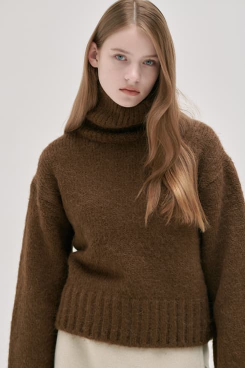23WN winter alpaca turtleneck [2colors]
