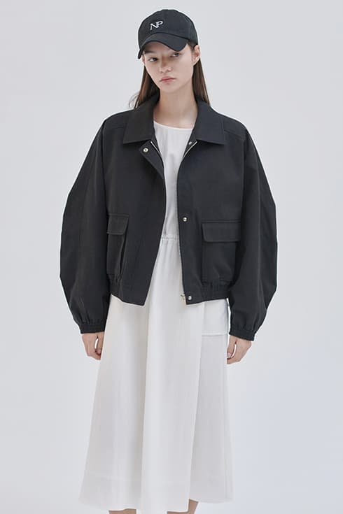 24SN spring blouson jacket [BK]