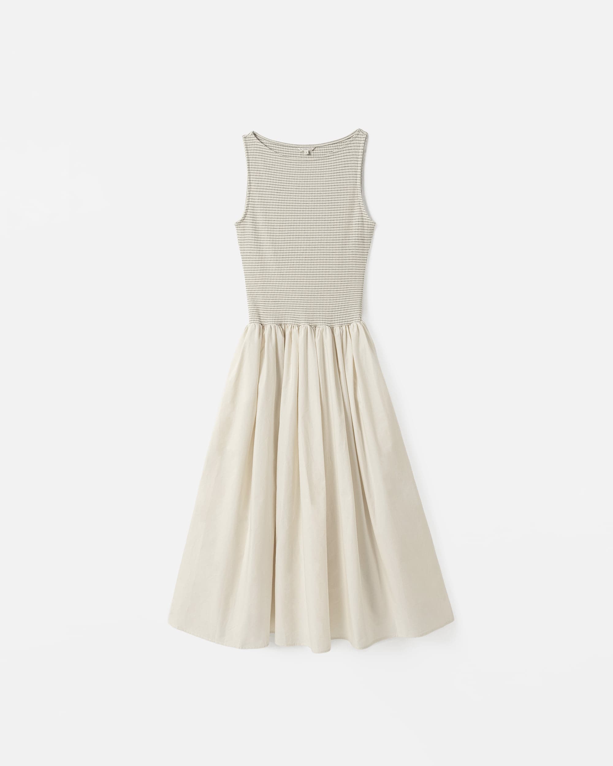 Tia Shirring Maxi Dress
