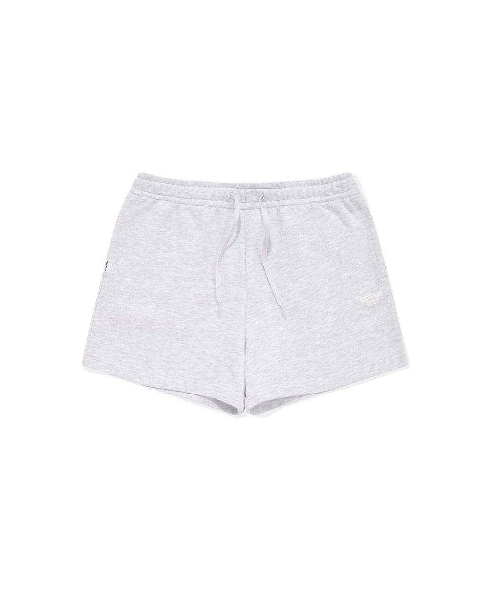 우먼 셋업 스웻 쇼츠 Heather Gray