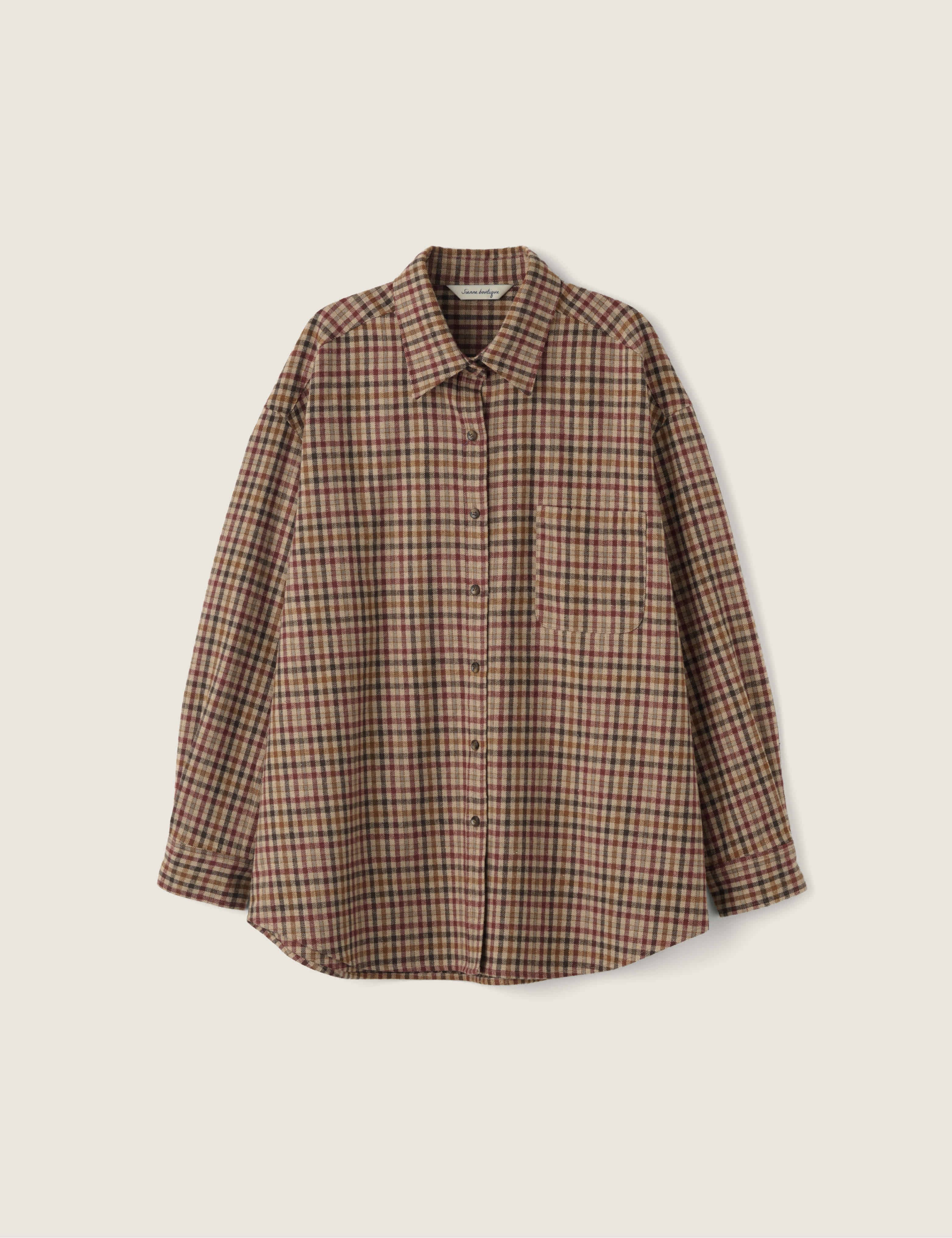 Notre Wool Shirt (Brown)