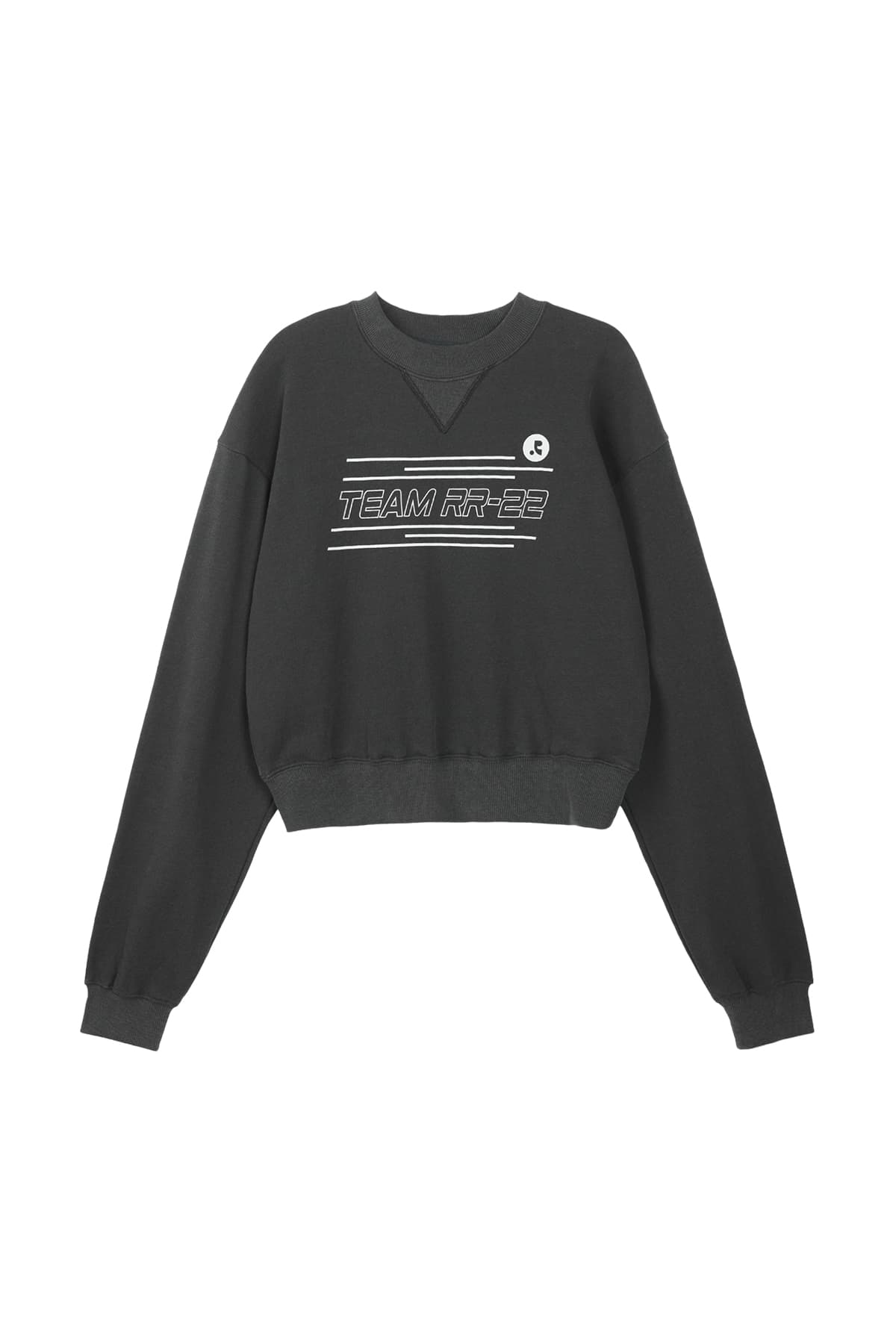 RR TEAM PIGMENT SWEATSHIRT - CHARCOAL