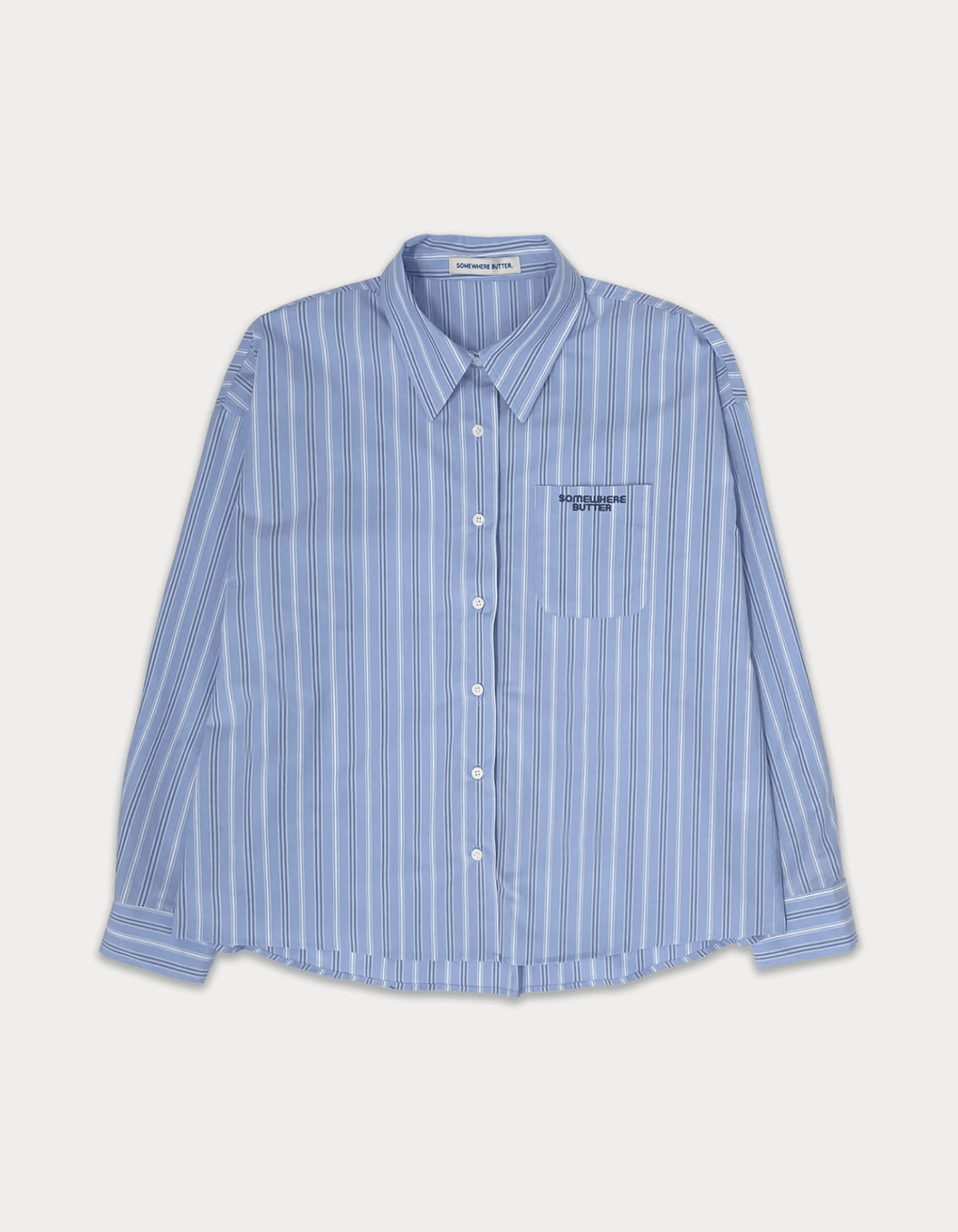 Classic stripe shirt - light blue