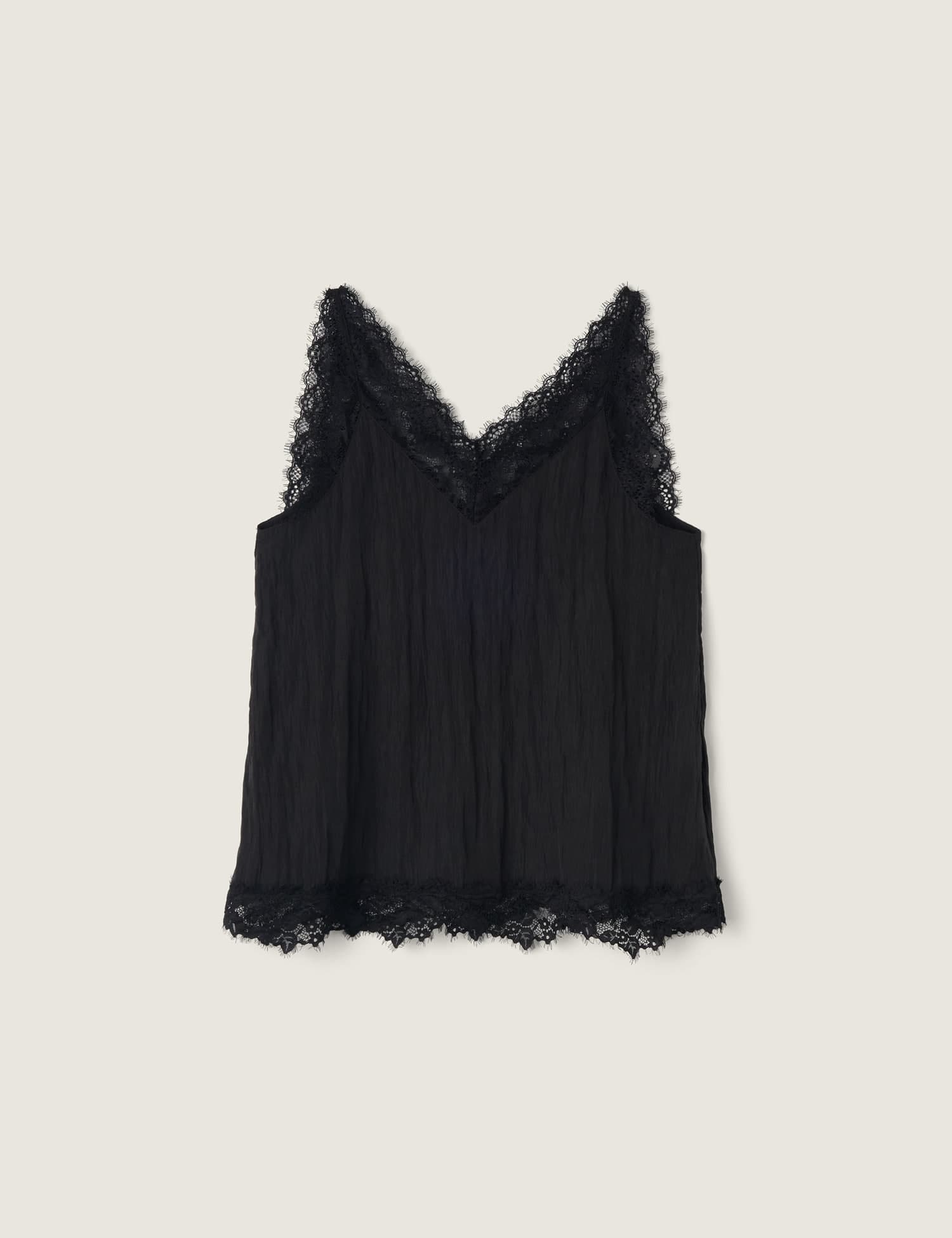 Sia Lace Camisole (Black)