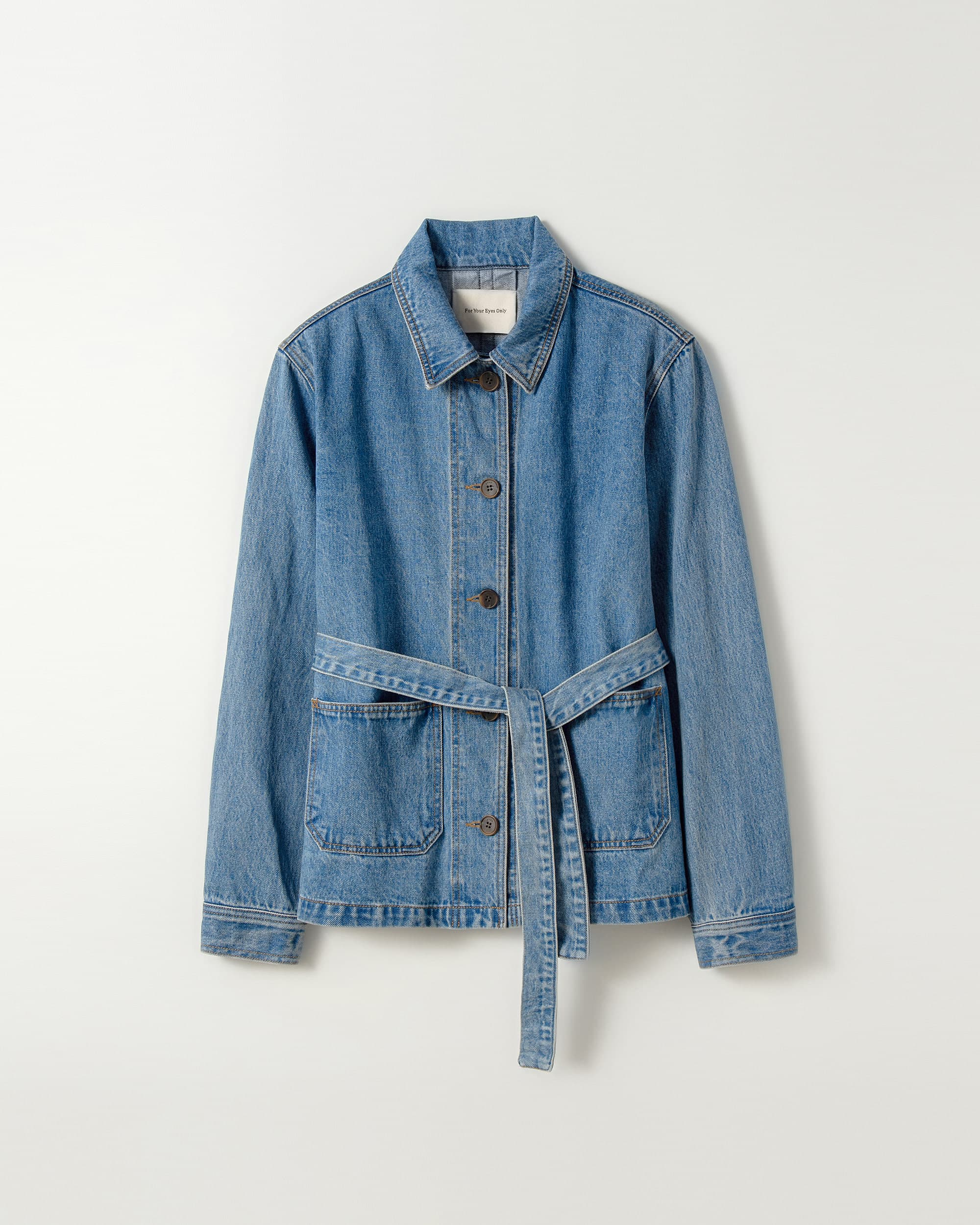 Mare Belted Denim Jacket