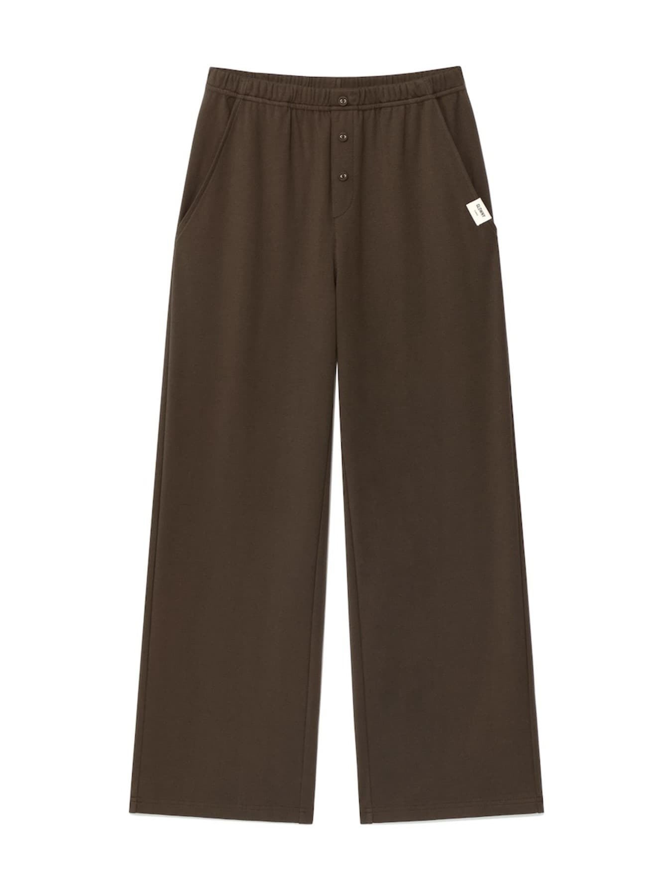 G BUTTON FLY PANTS (CHOCO)